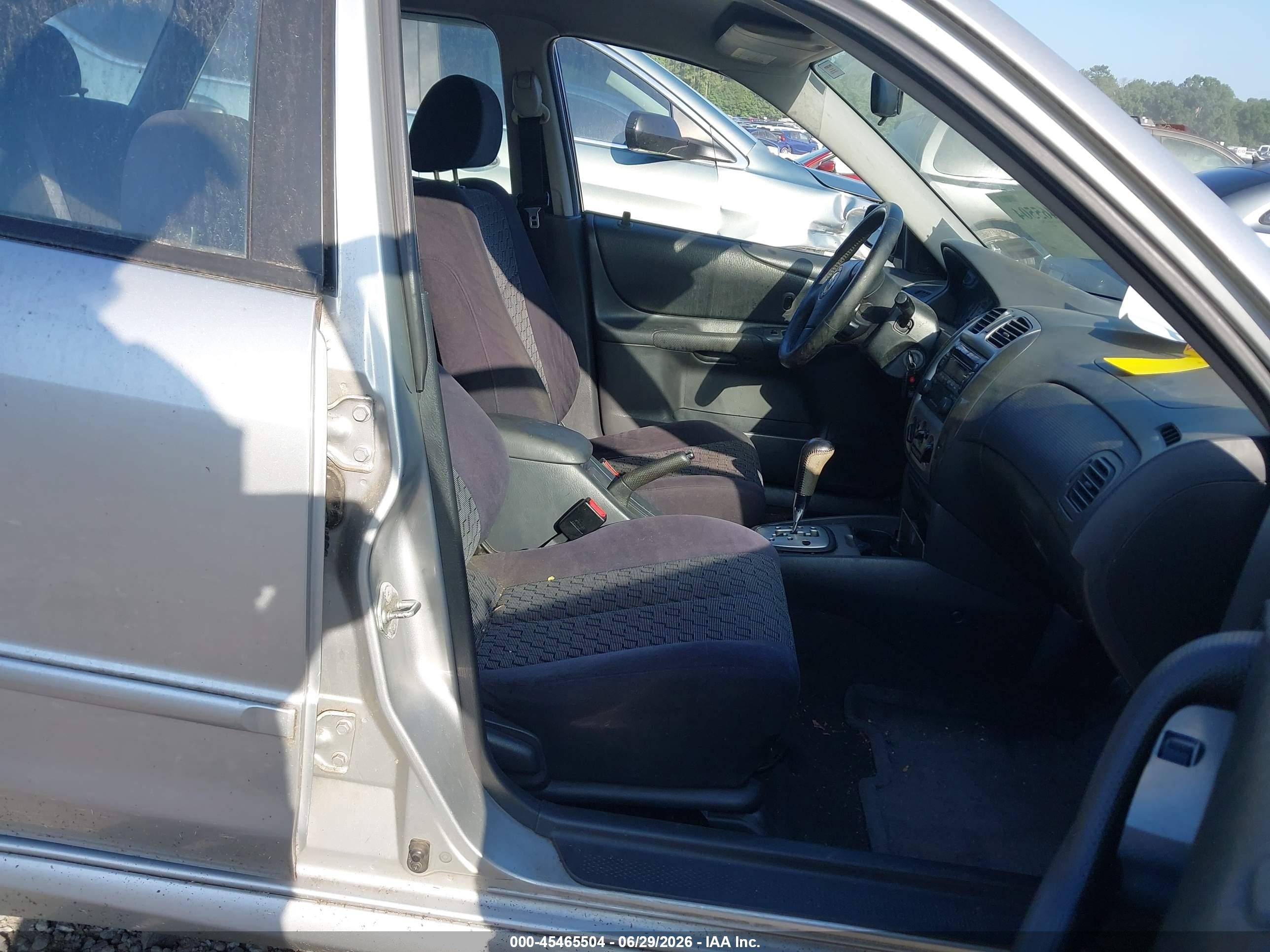 2003 Mazda Protege5   Silver vin: JM1BJ245431120972
