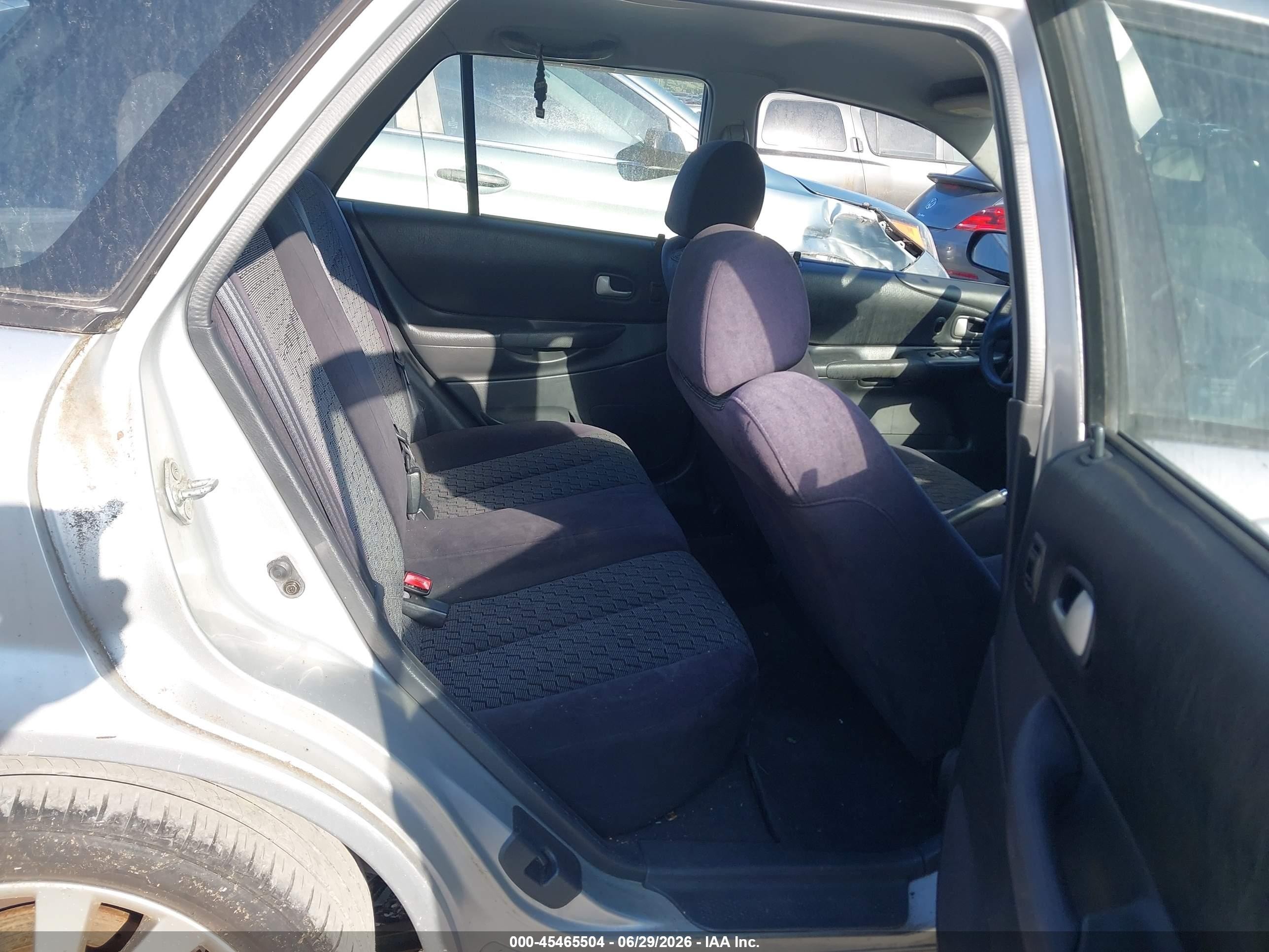 2003 Mazda Protege5   Silver vin: JM1BJ245431120972