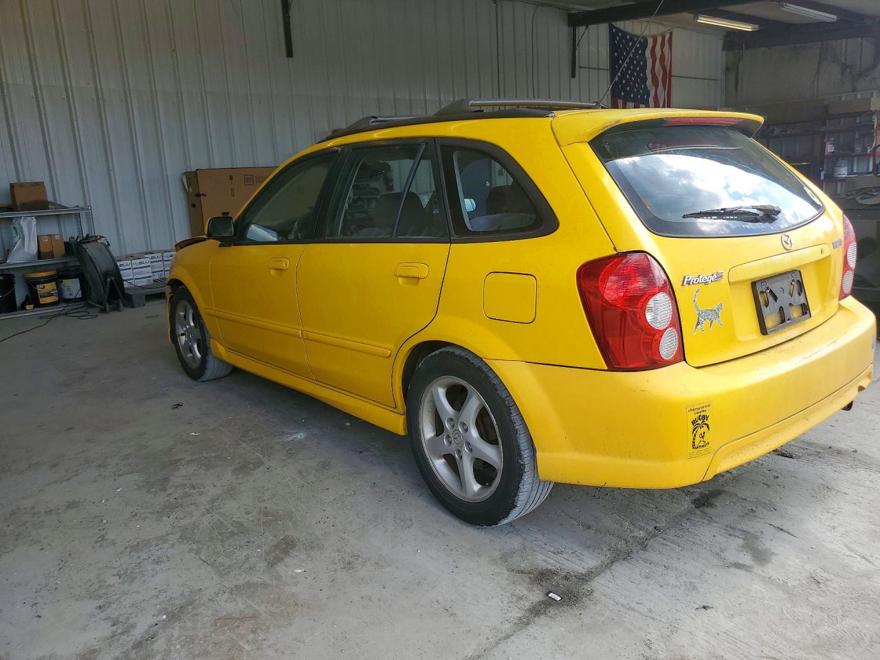 2002 Mazda Protege Pr5 Yellow vin: JM1BJ245521590524