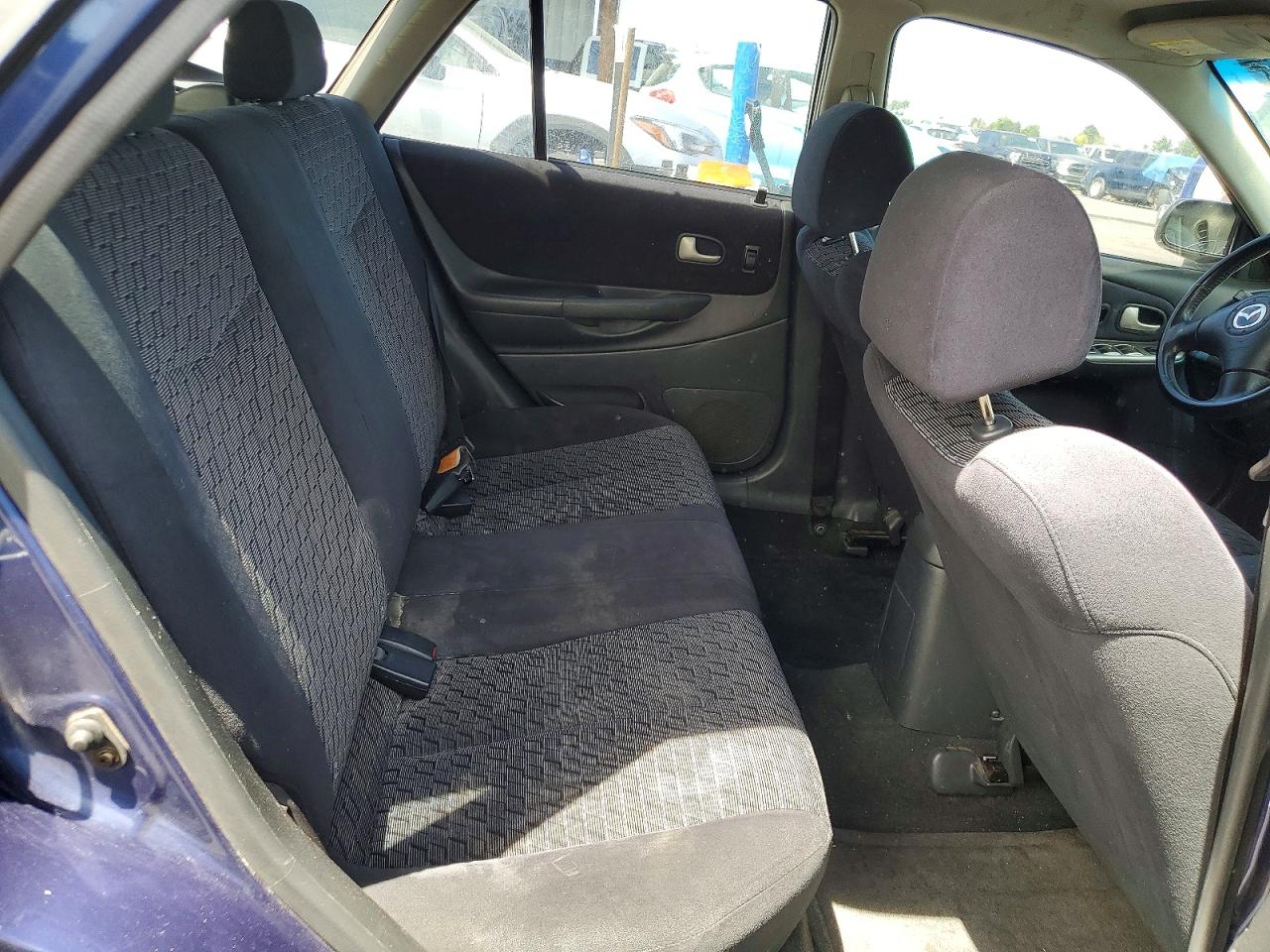 2003 Mazda Protege Pr5 Blue vin: JM1BJ245631157845
