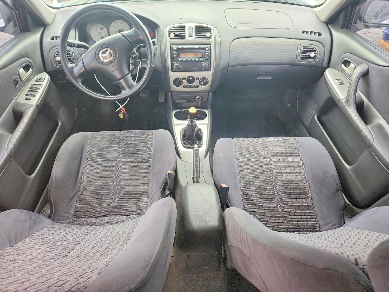 2003 Mazda Protege Pr5 Silver vin: JM1BJ245631173687