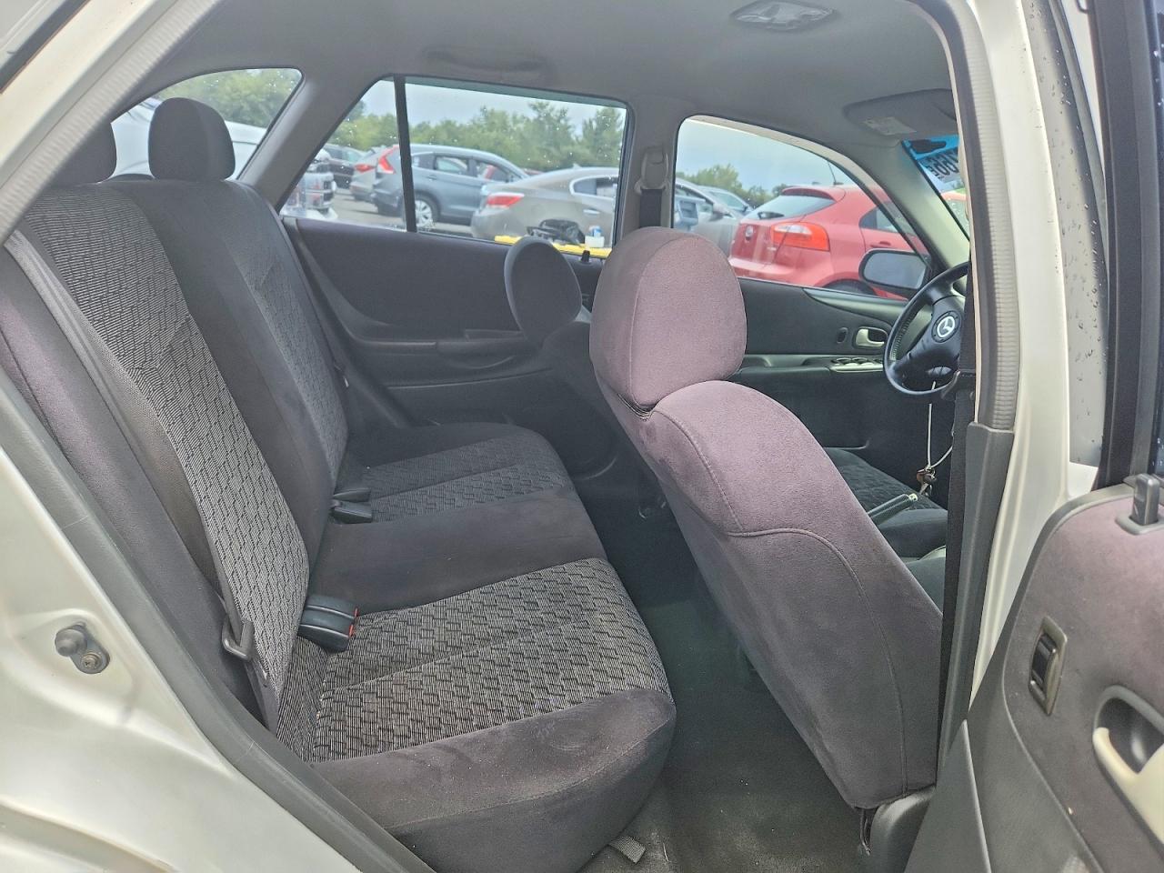 2003 Mazda Protege Pr5 Silver vin: JM1BJ245631173687