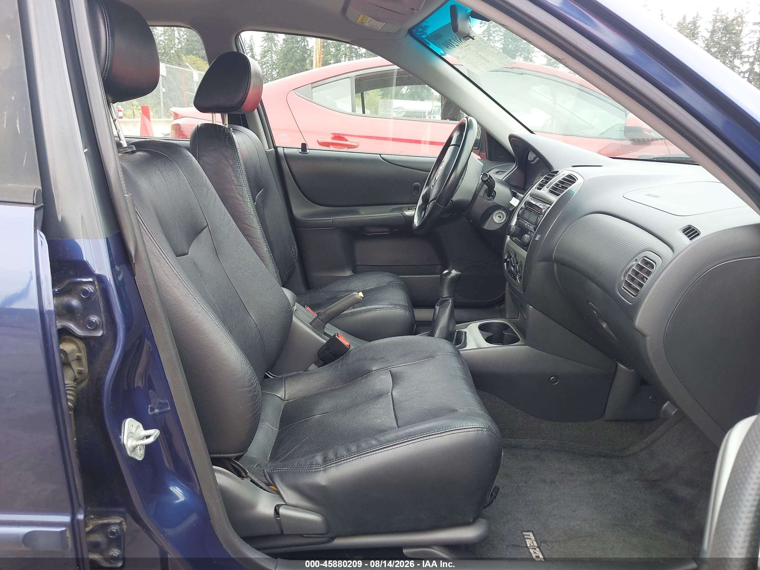 2002 Mazda Protege5   Blue vin: JM1BJ245721637665