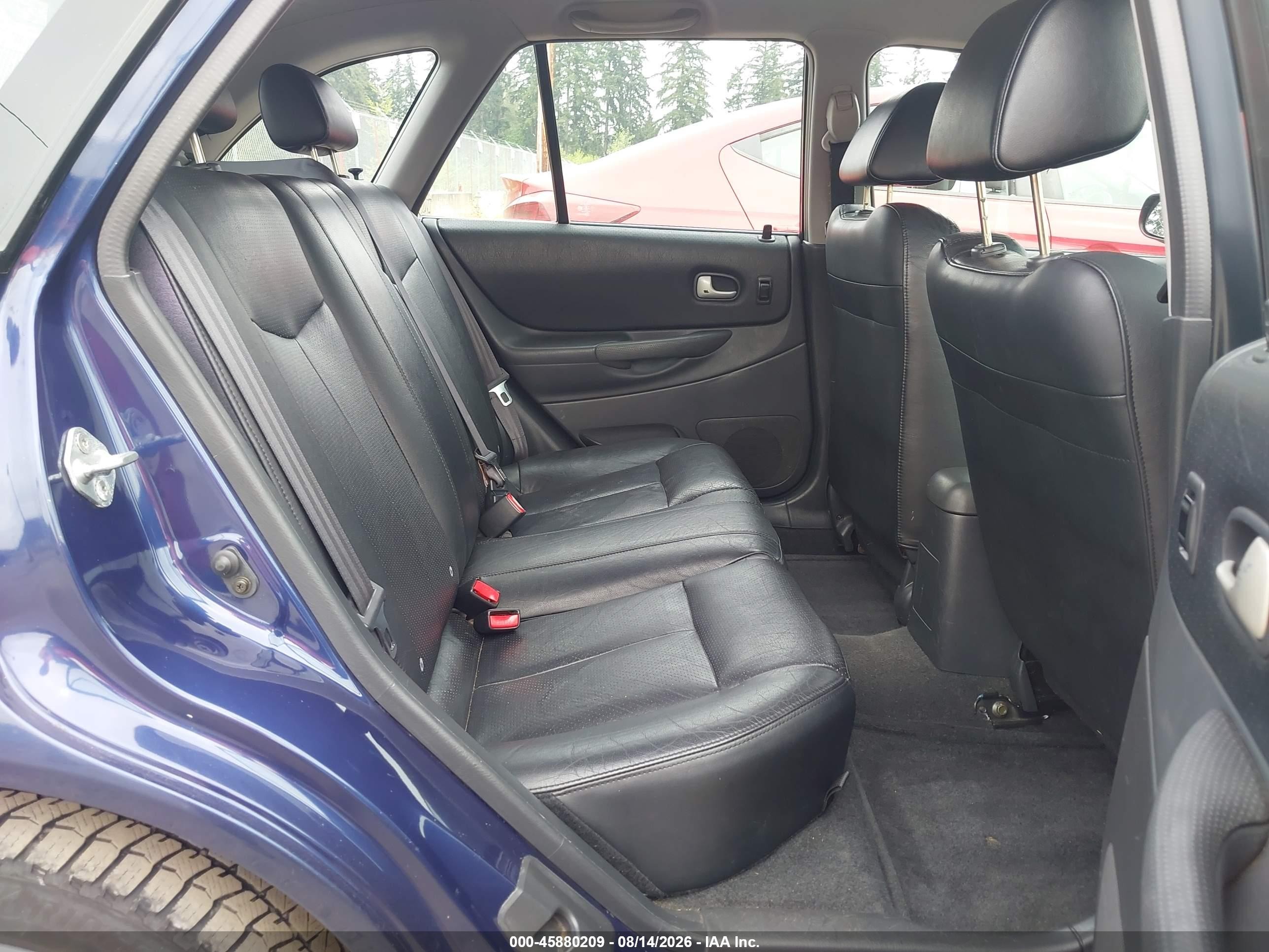 2002 Mazda Protege5   Blue vin: JM1BJ245721637665