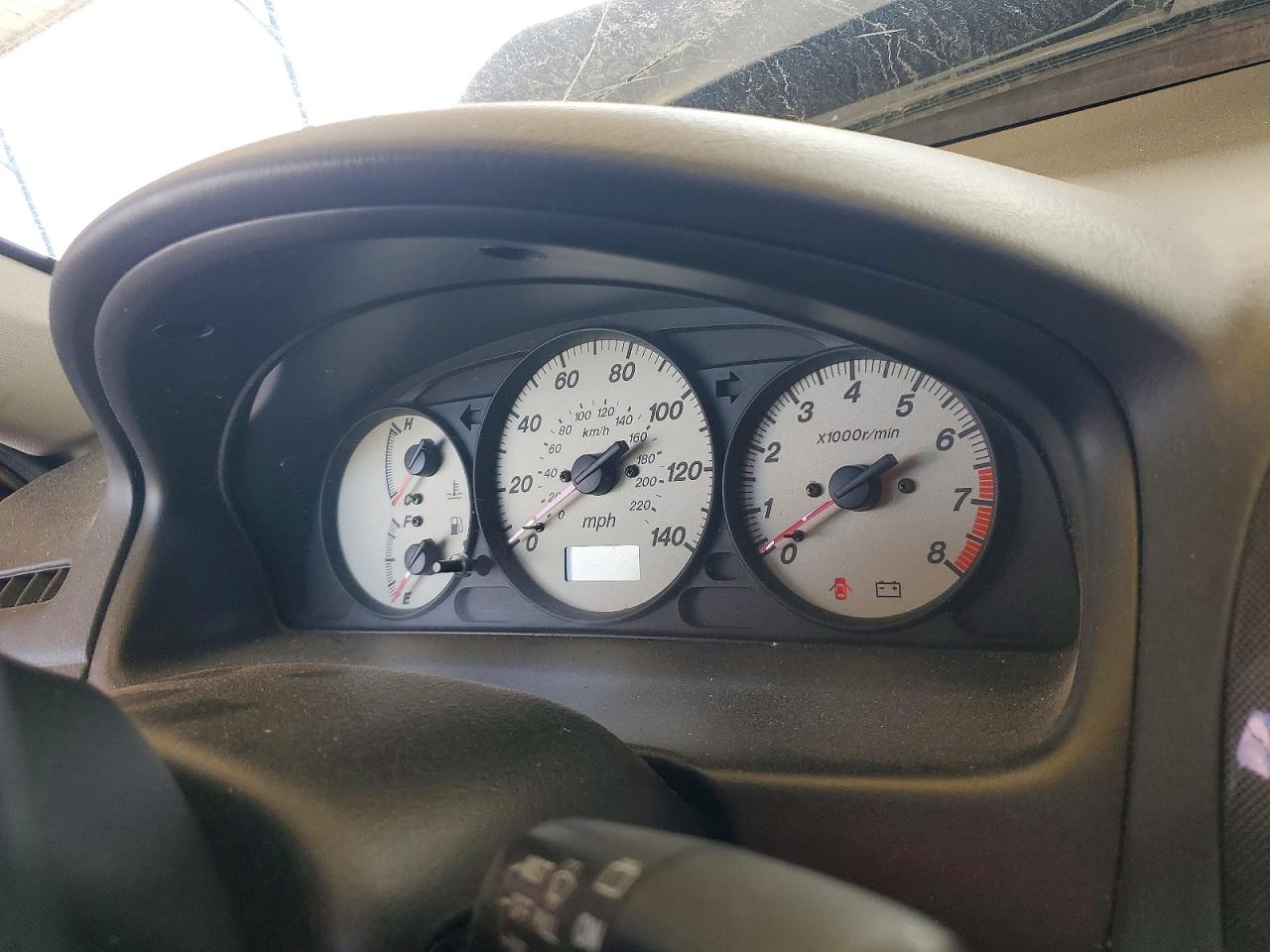 2003 Mazda Protege Pr5 Black vin: JM1BJ245831106640