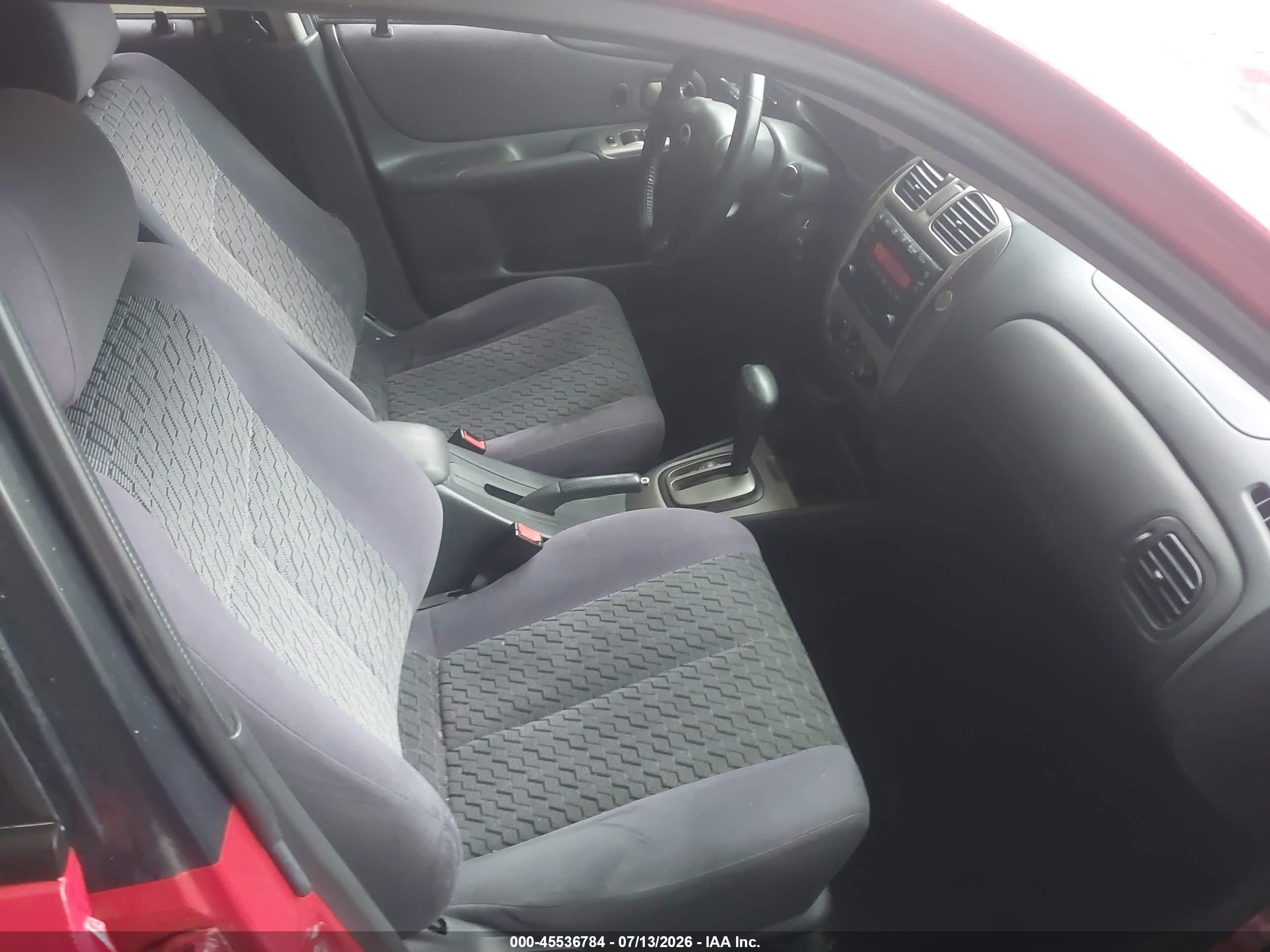 2002 Mazda Protege5   Red vin: JM1BJ245921495254