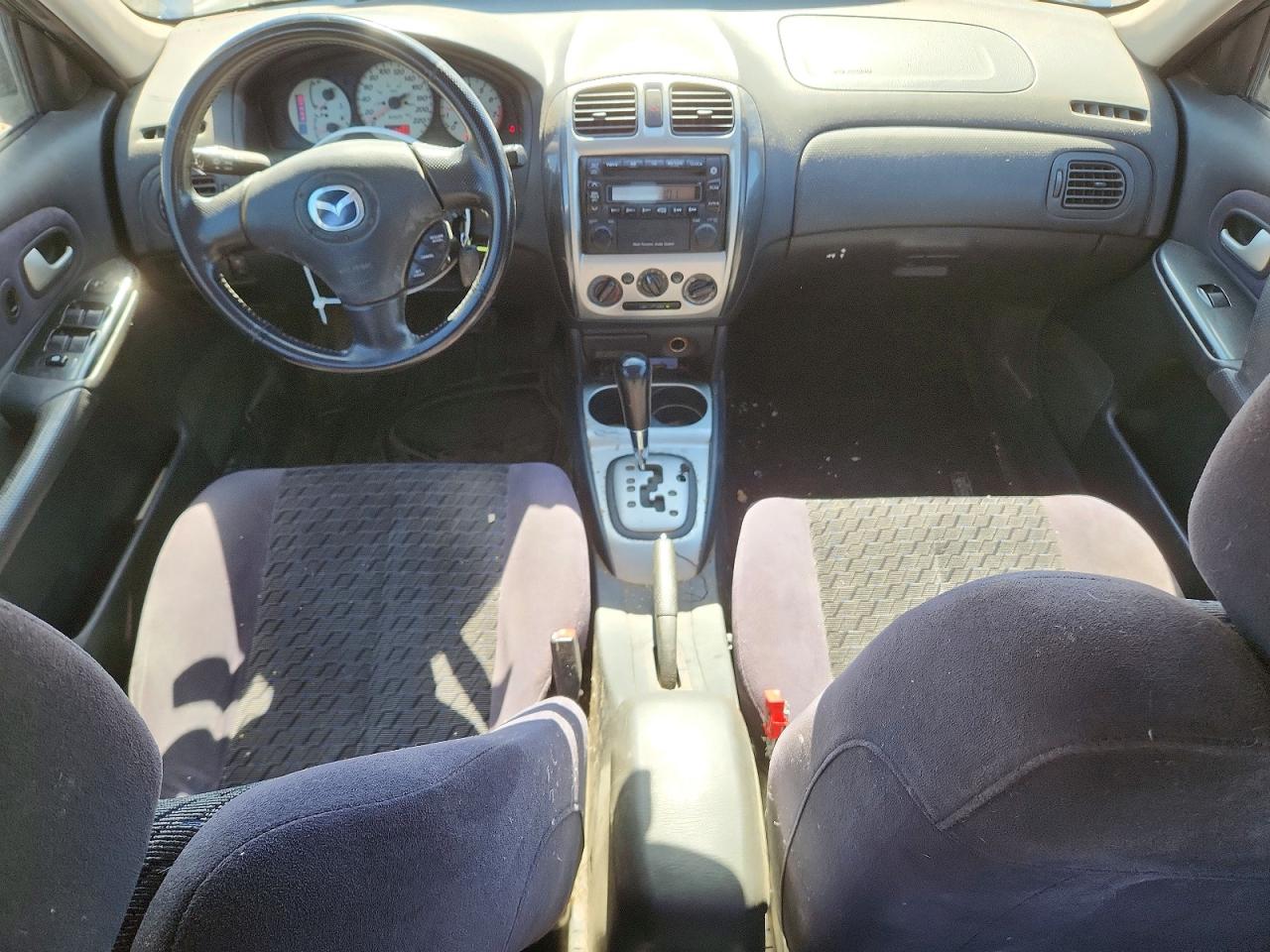 2003 Mazda Protege Pr5 Silver vin: JM1BJ245931103326