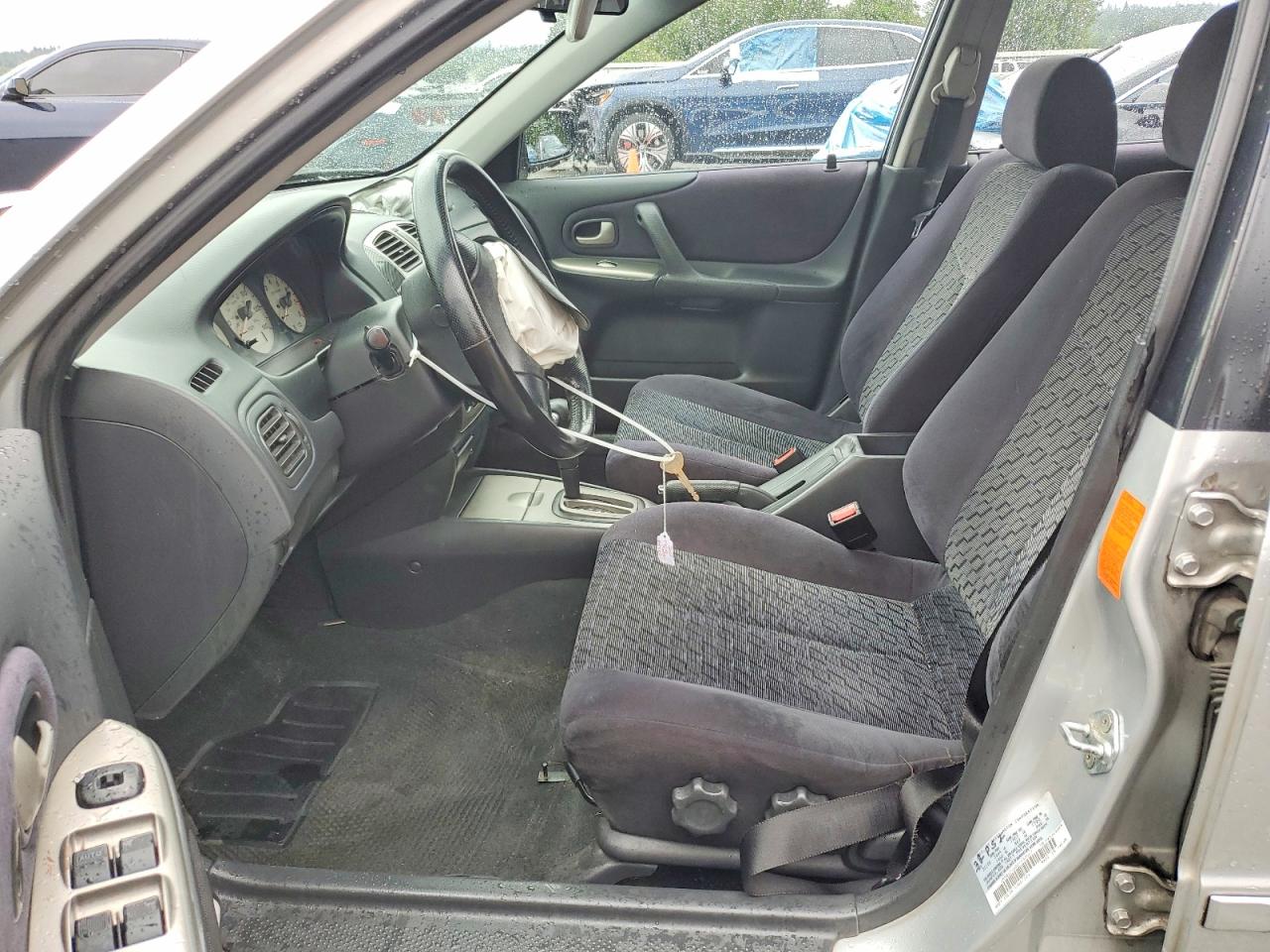 2002 Mazda Protege Pr5 Silver vin: JM1BJ246021590567