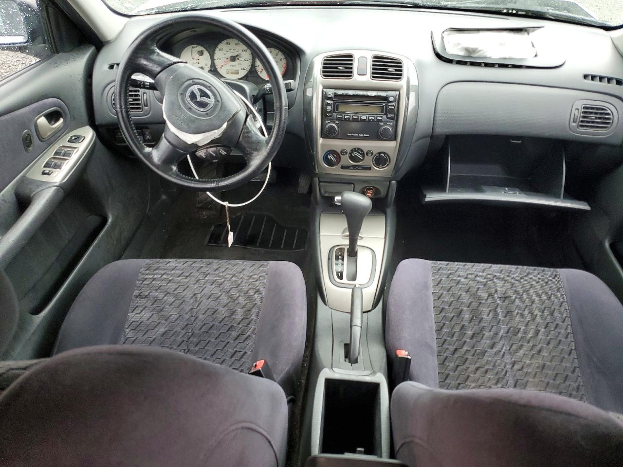 2002 Mazda Protege Pr5 Silver vin: JM1BJ246021590567