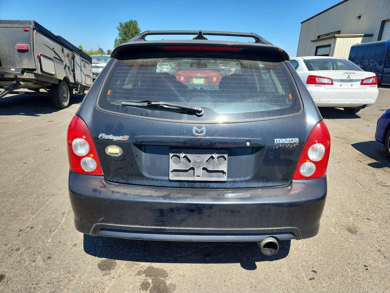 2002 Mazda Protege Pr5 Black vin: JM1BJ246321605899