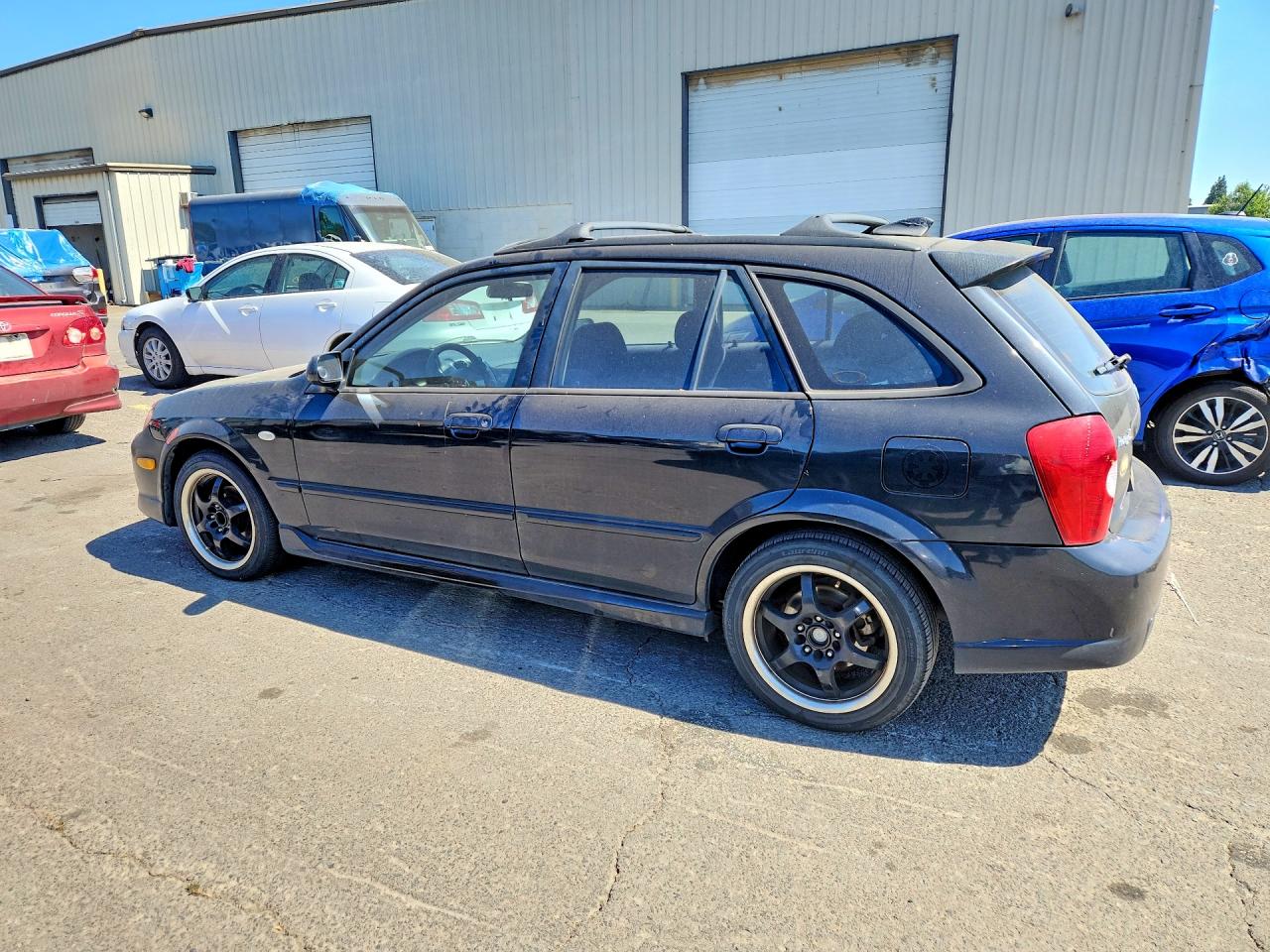 2002 Mazda Protege Pr5 Black vin: JM1BJ246321605899