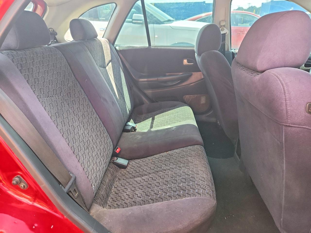 2003 Mazda Protege Pr5 Red vin: JM1BJ246431191789