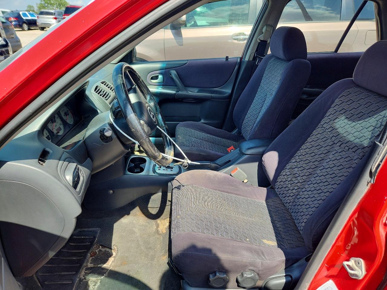 2003 Mazda Protege Pr5 Red vin: JM1BJ246431191789