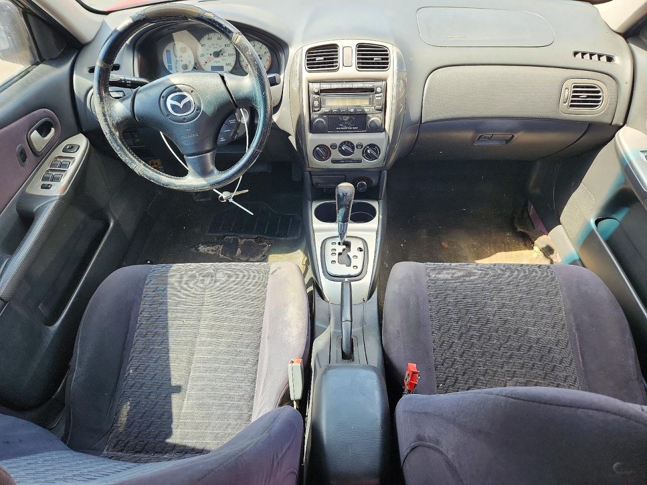 2003 Mazda Protege Pr5 Red vin: JM1BJ246431191789