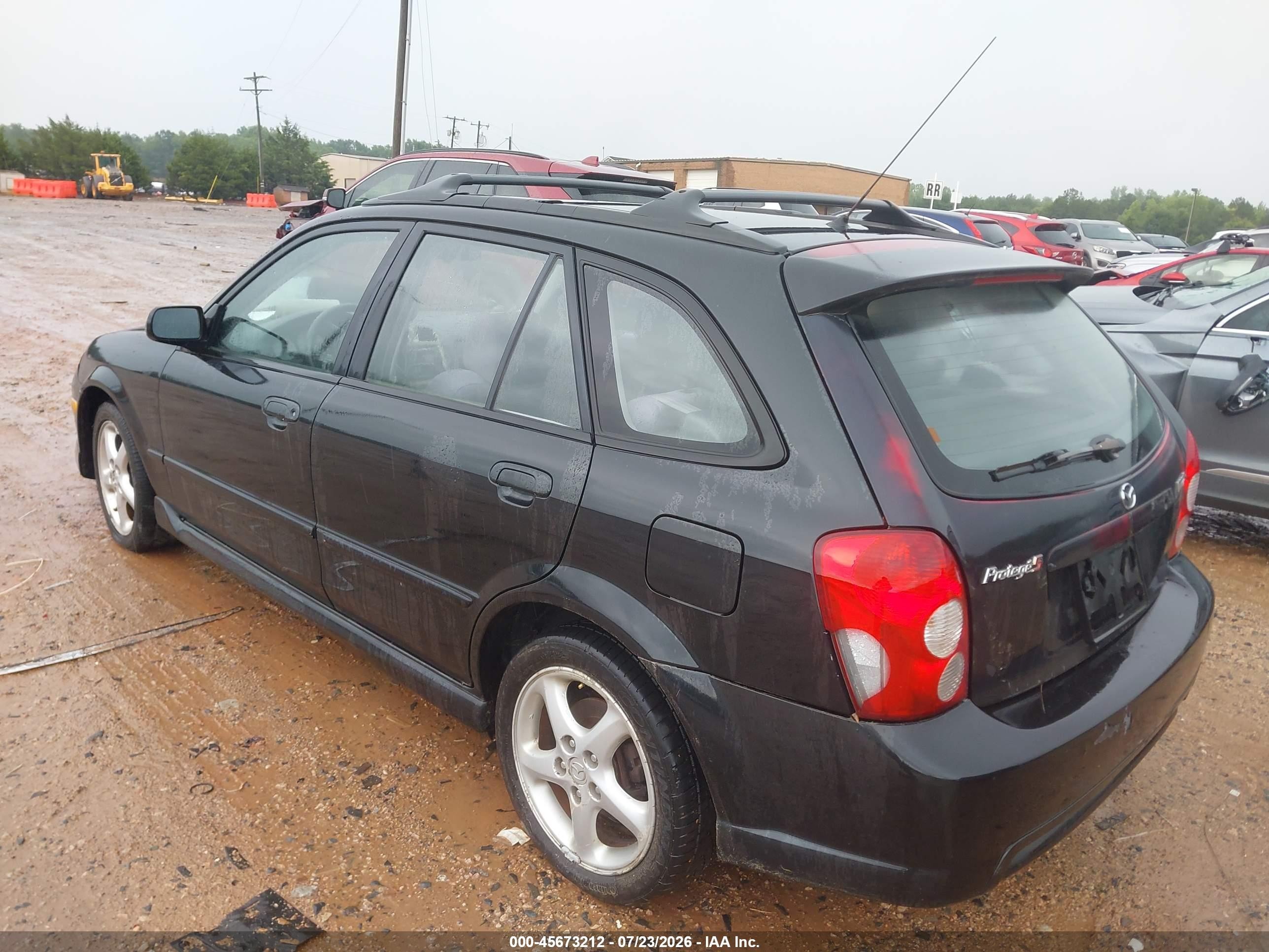 2002 Mazda Protege5   Black vin: JM1BJ246621495933