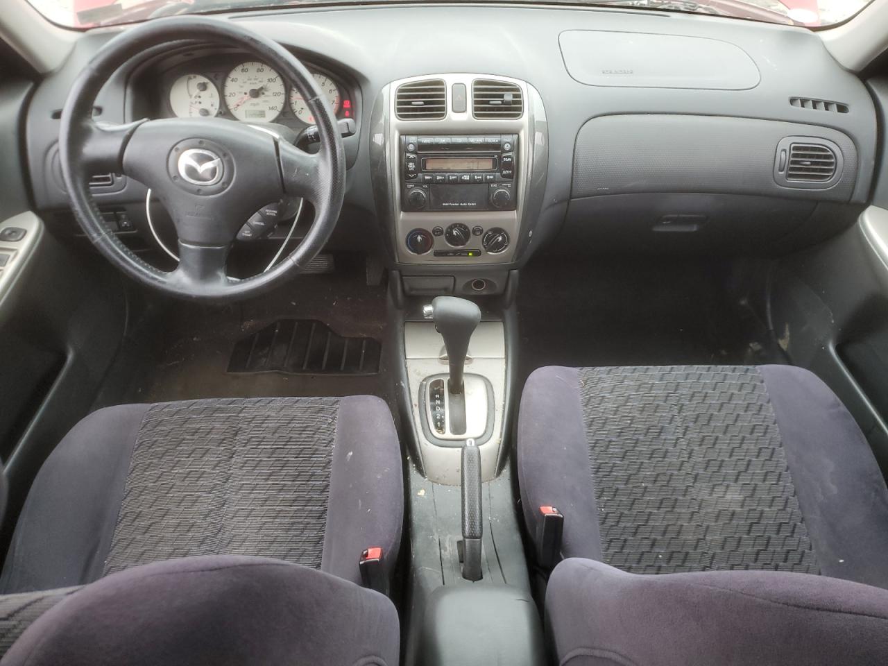 2002 Mazda Protege Pr5 Red vin: JM1BJ246X21552621