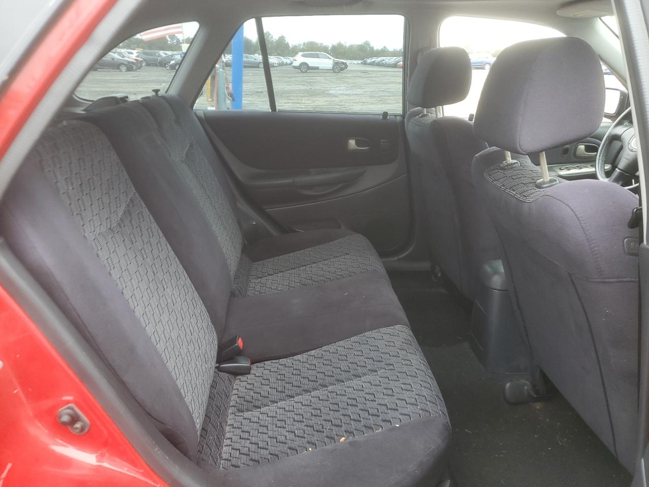2002 Mazda Protege Pr5 Red vin: JM1BJ246X21552621