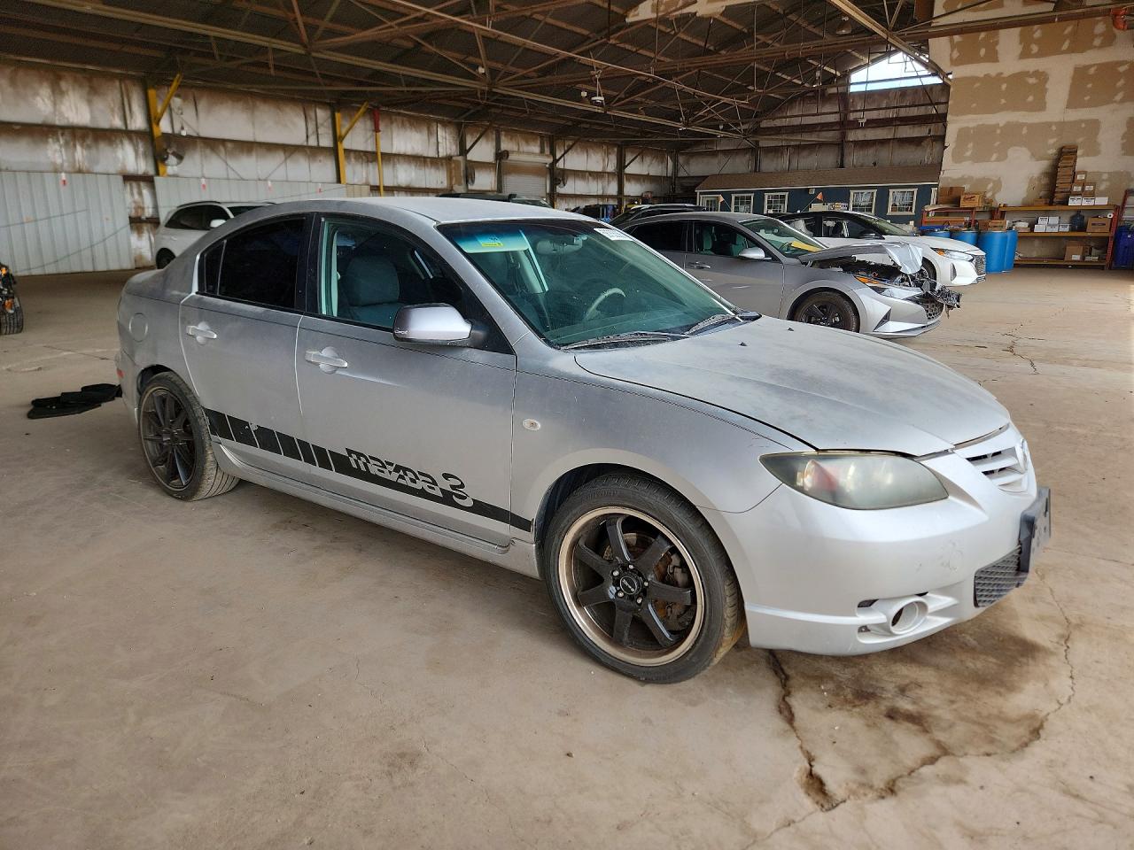 2005 Mazda 3 S Silver vin: JM1BK123051251814