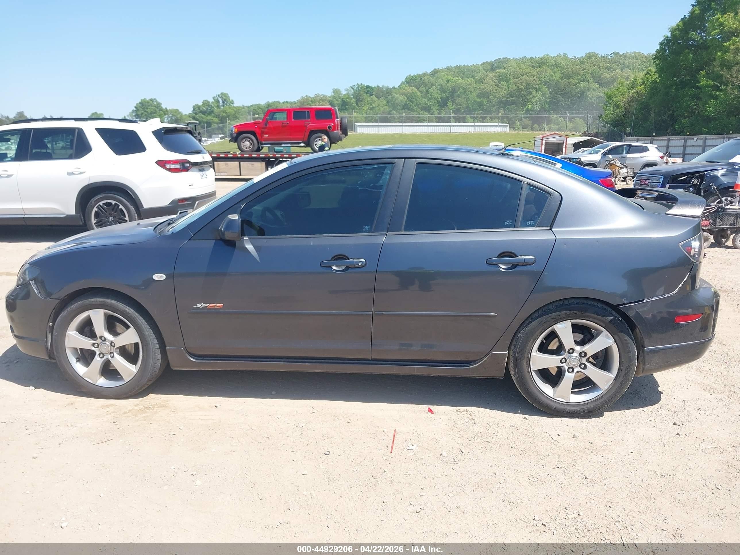 2005 Mazda Mazda3 Sp23 Black vin: JM1BK123151280030