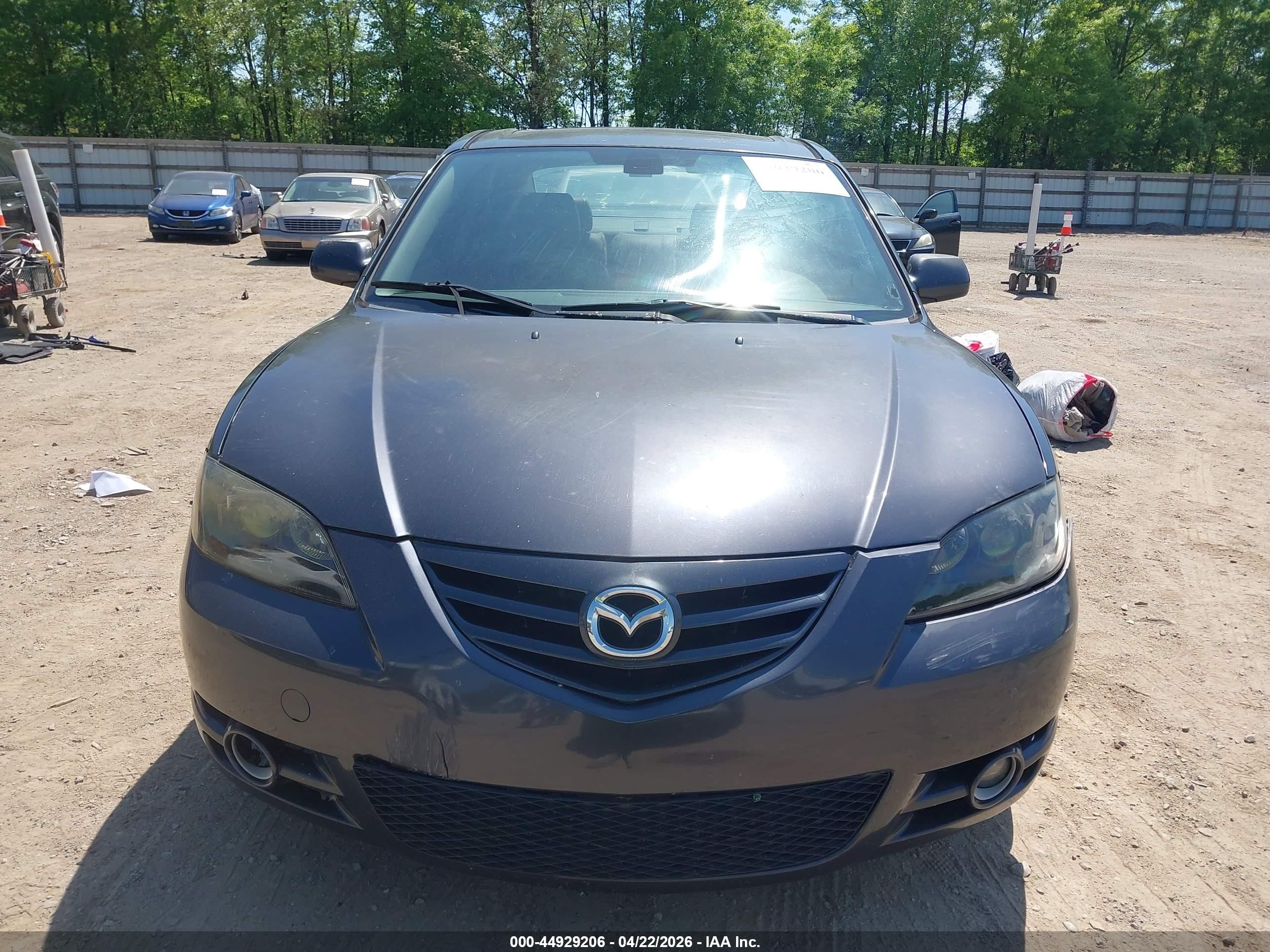 2005 Mazda Mazda3 Sp23 Black vin: JM1BK123151280030