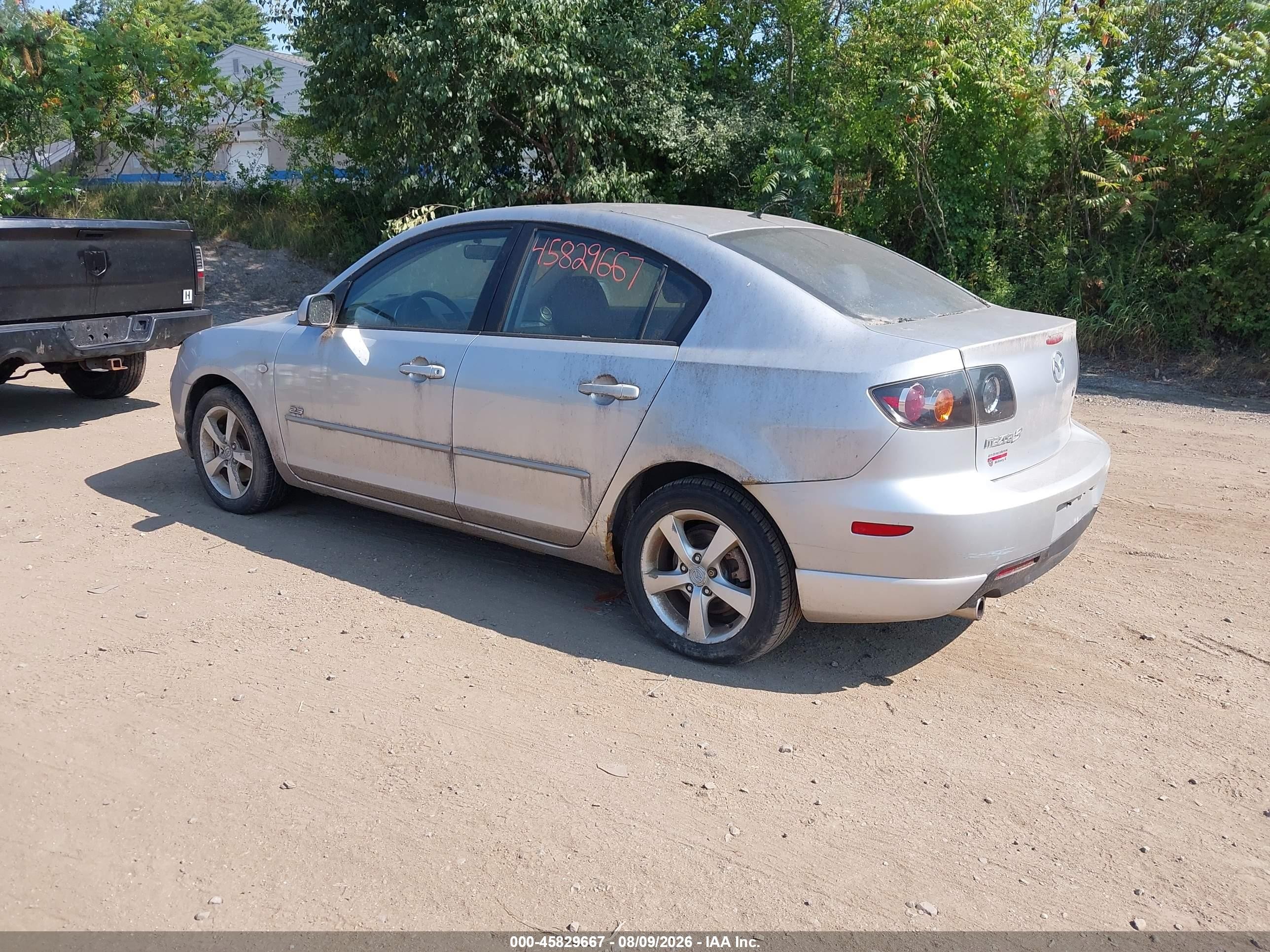 2006 Mazda Mazda3 S Silver vin: JM1BK123161516306