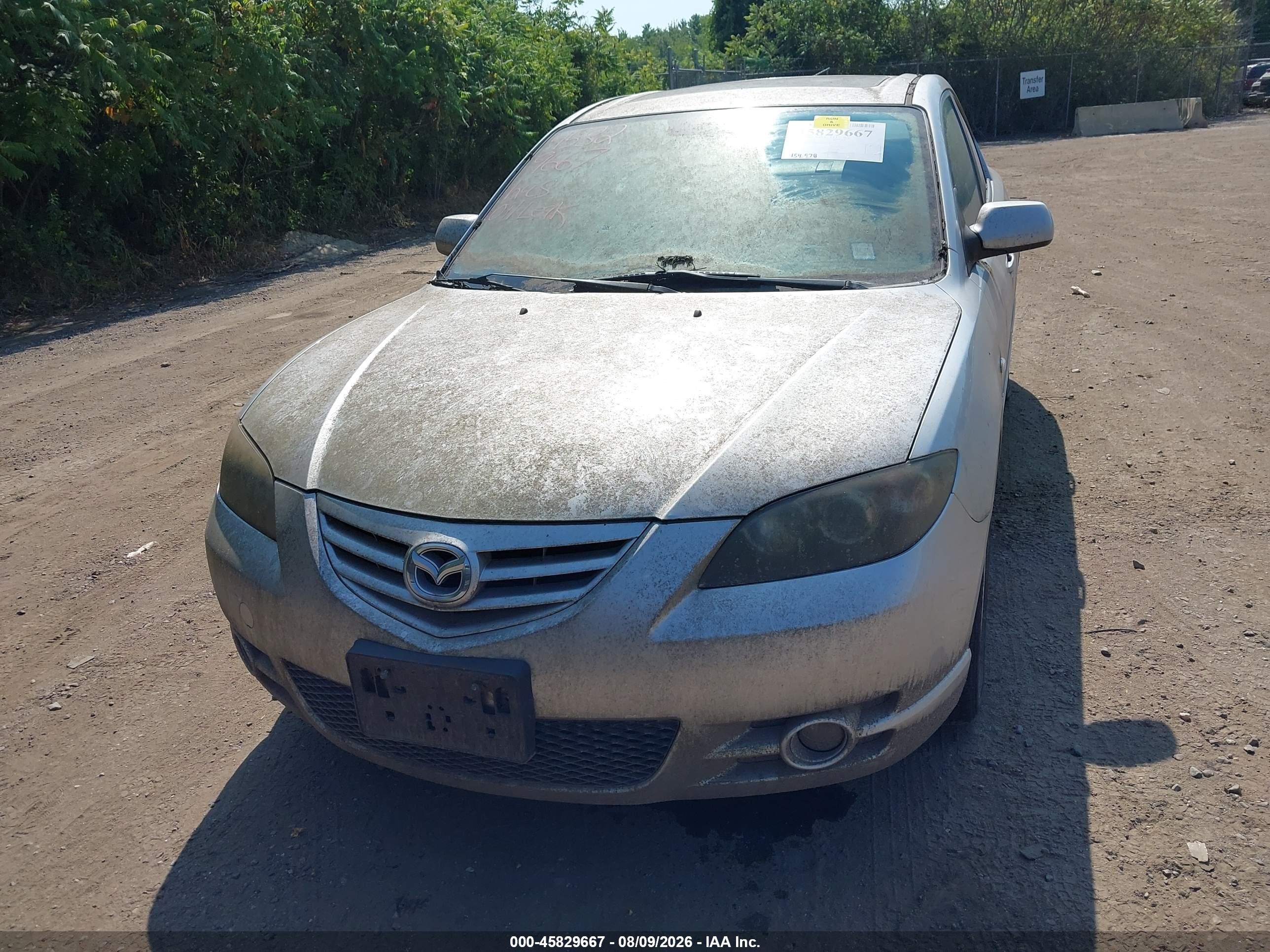 2006 Mazda Mazda3 S Silver vin: JM1BK123161516306