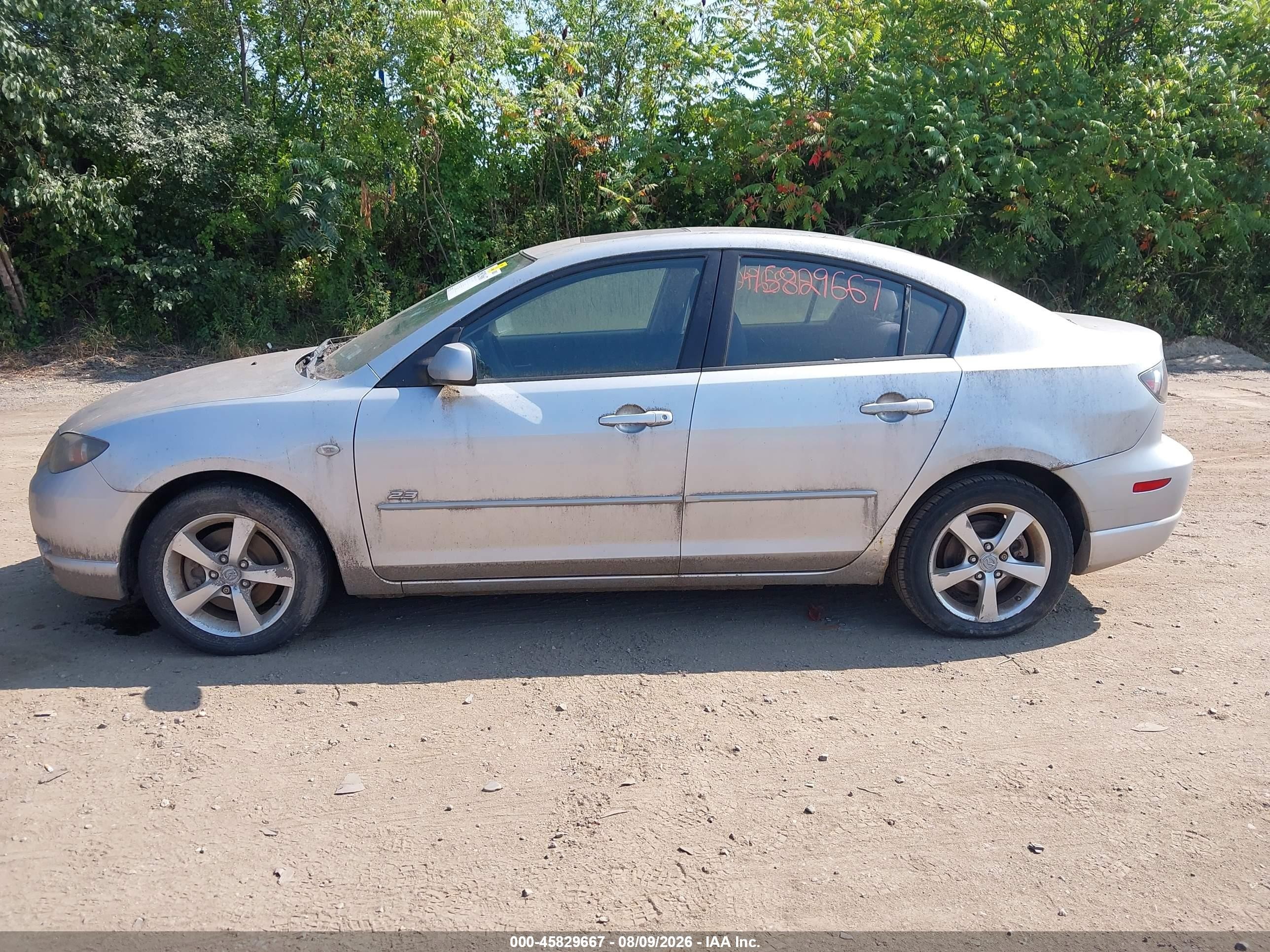 2006 Mazda Mazda3 S Silver vin: JM1BK123161516306