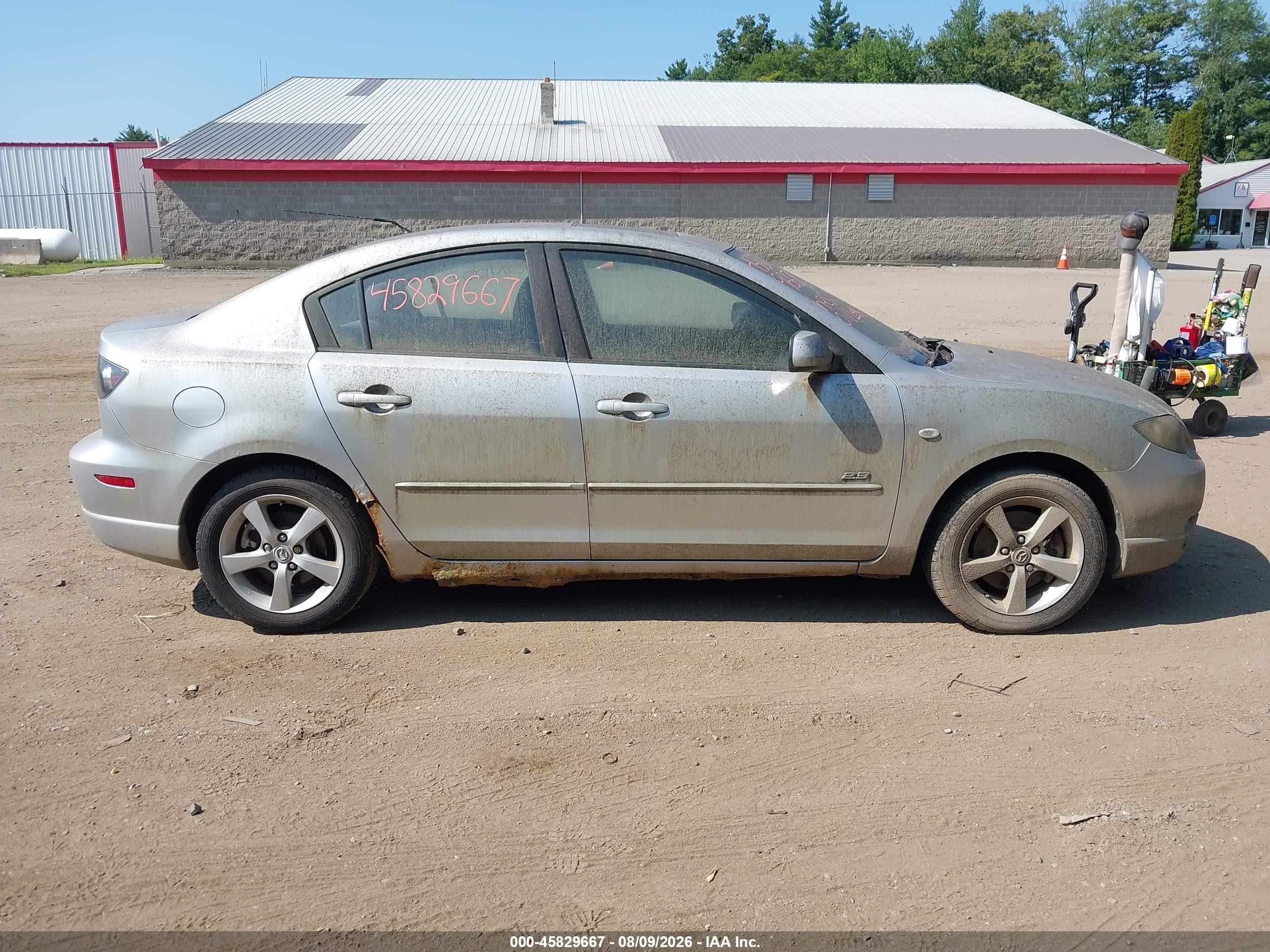 2006 Mazda Mazda3 S Silver vin: JM1BK123161516306