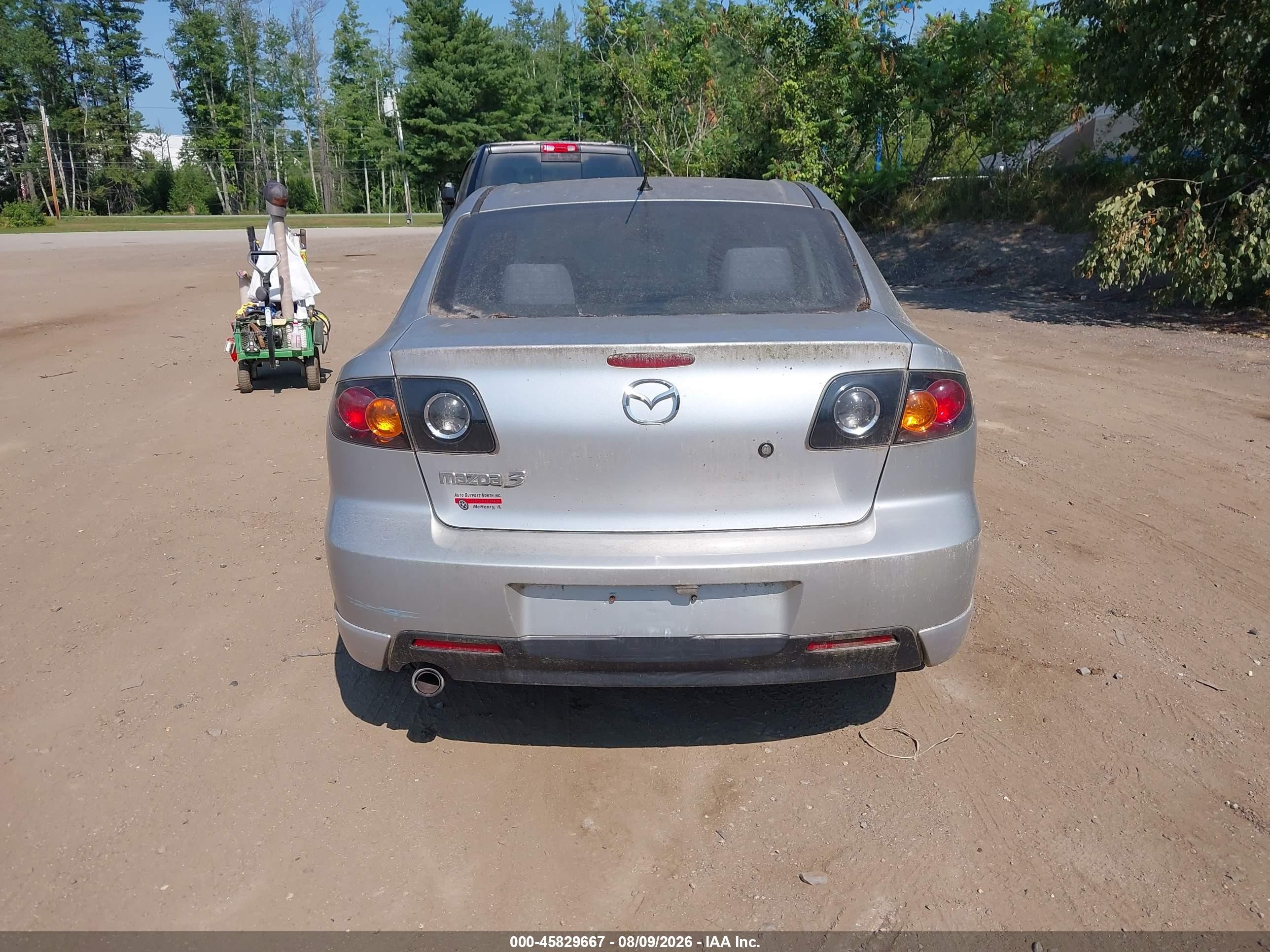 2006 Mazda Mazda3 S Silver vin: JM1BK123161516306