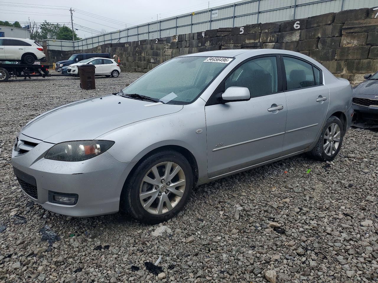 2007 Mazda 3 S Silver vin: JM1BK123171639721