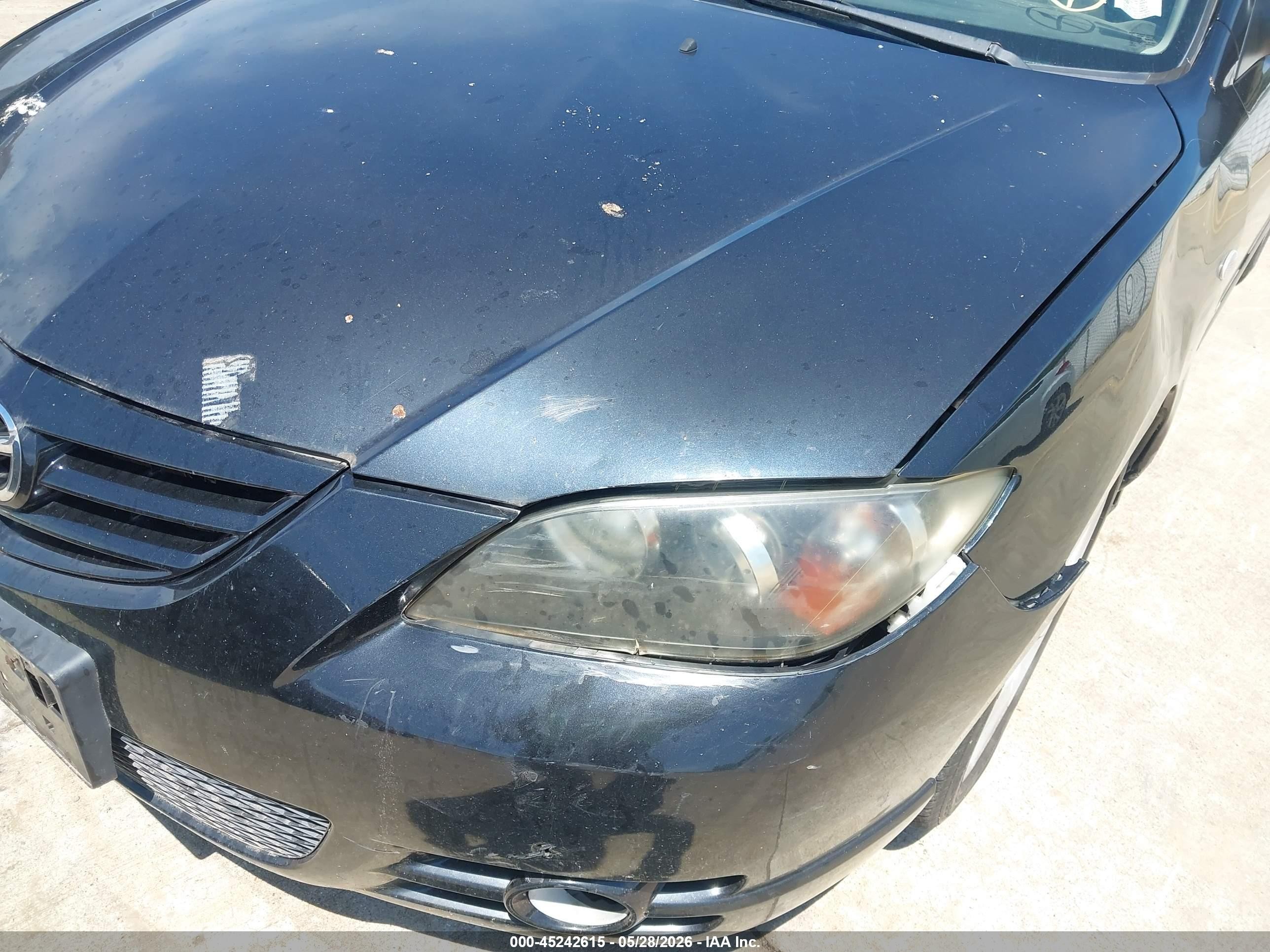 2005 Mazda Mazda3 S Black vin: JM1BK123551346997