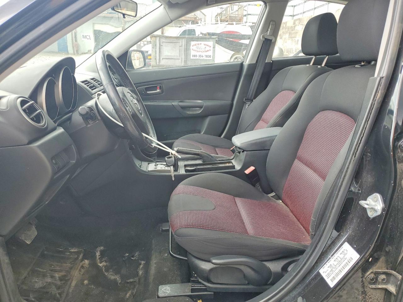 2004 Mazda 3 S Black vin: JM1BK123641216712