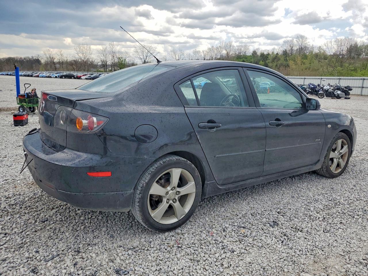 2004 Mazda 3 S Black vin: JM1BK123641216712