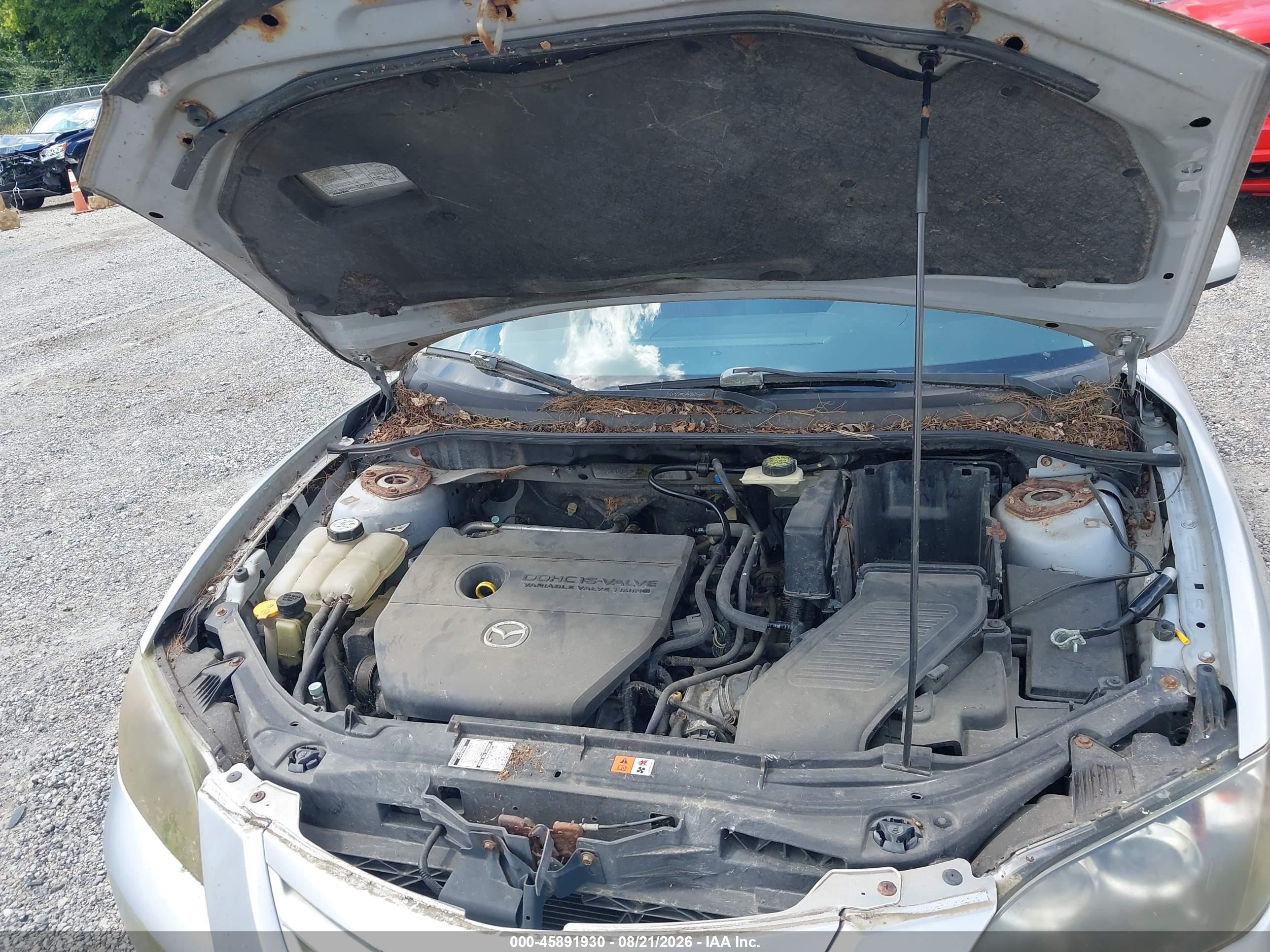 2006 Mazda Mazda3 S Silver vin: JM1BK123661443756