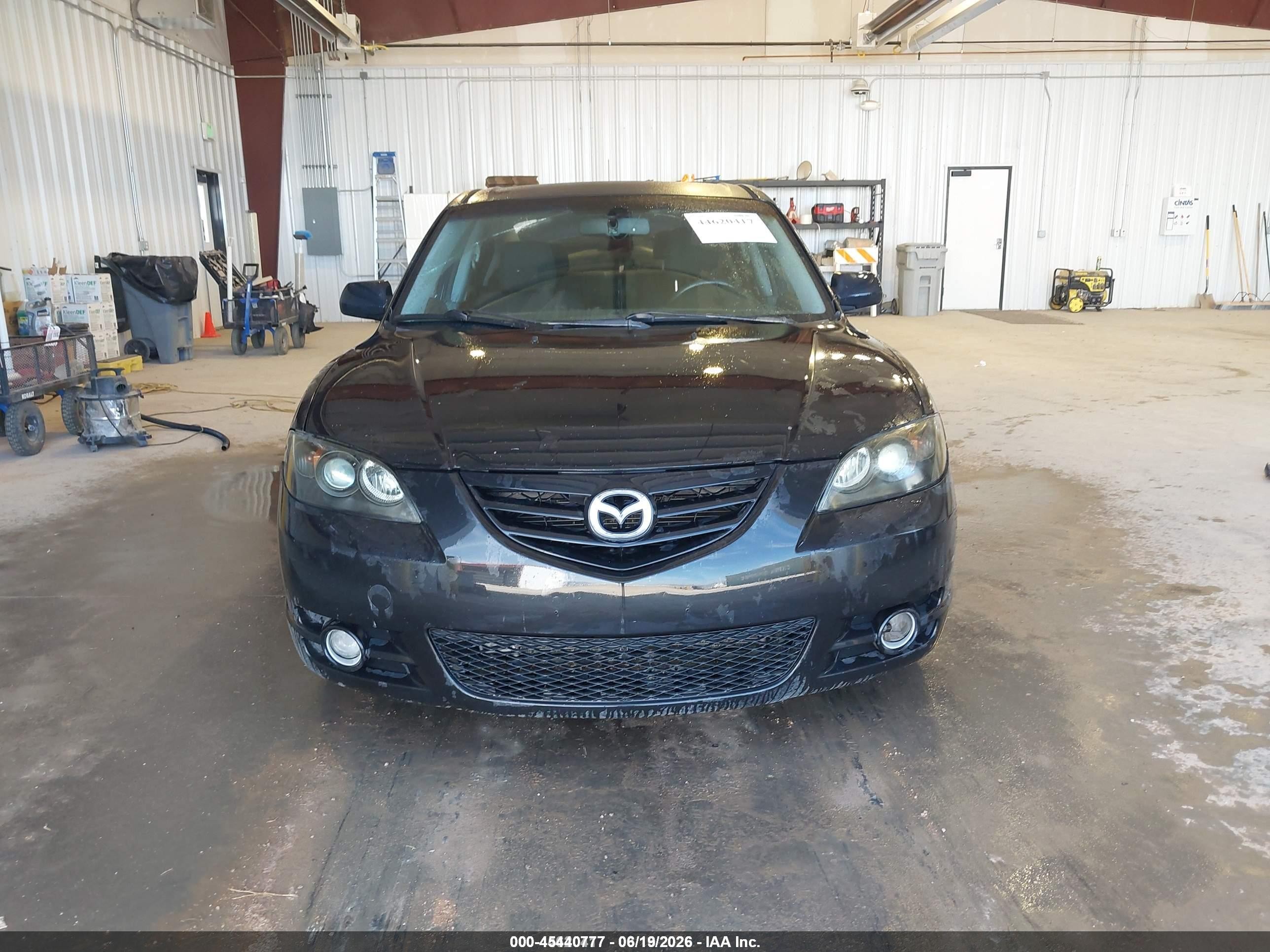2006 Mazda Mazda3 S Black vin: JM1BK123961459627