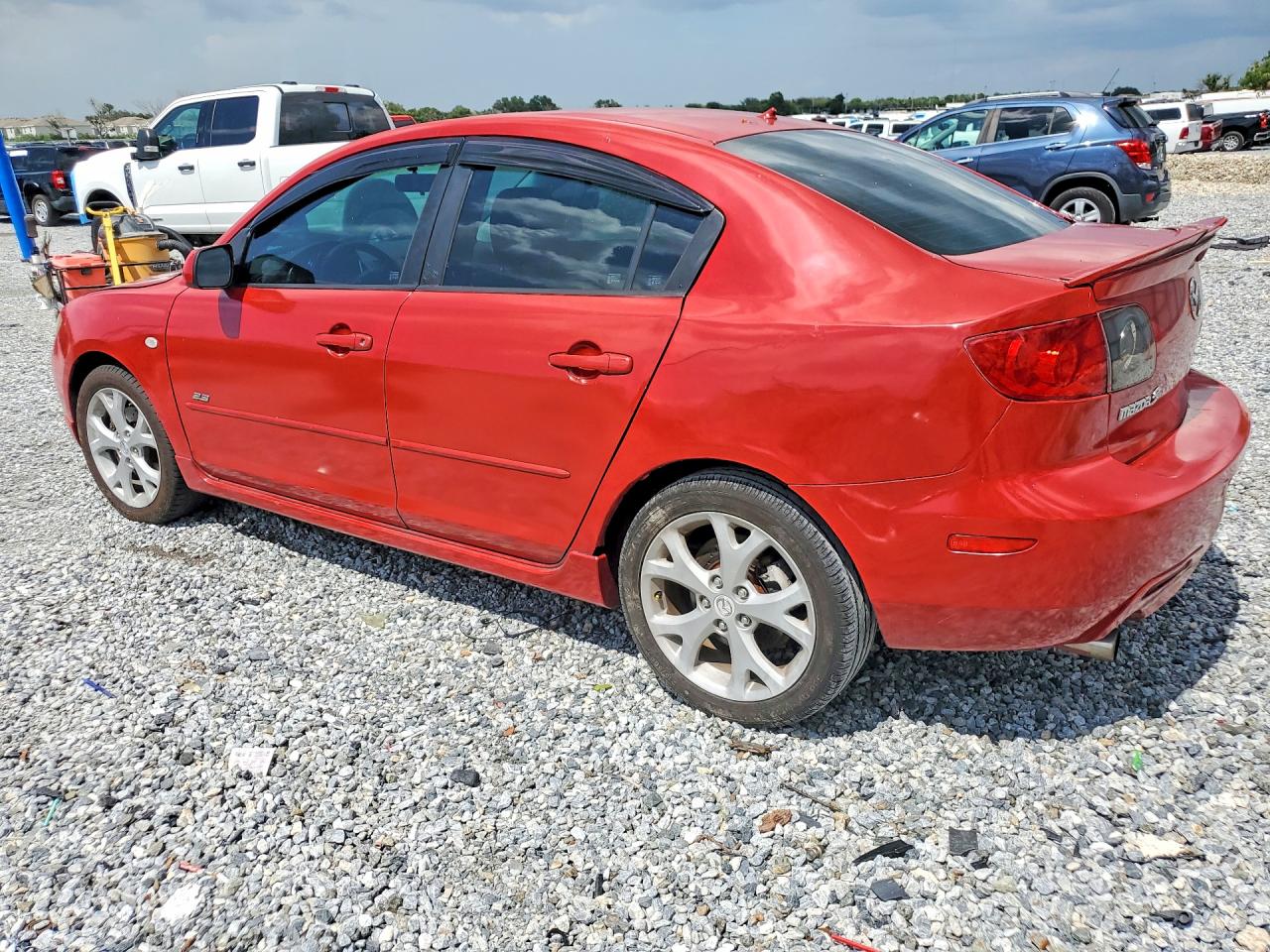 2004 Mazda 3 S Red vin: JM1BK123X41185402
