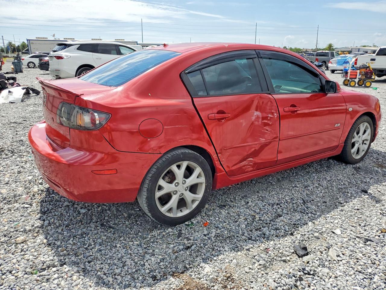 2004 Mazda 3 S Red vin: JM1BK123X41185402