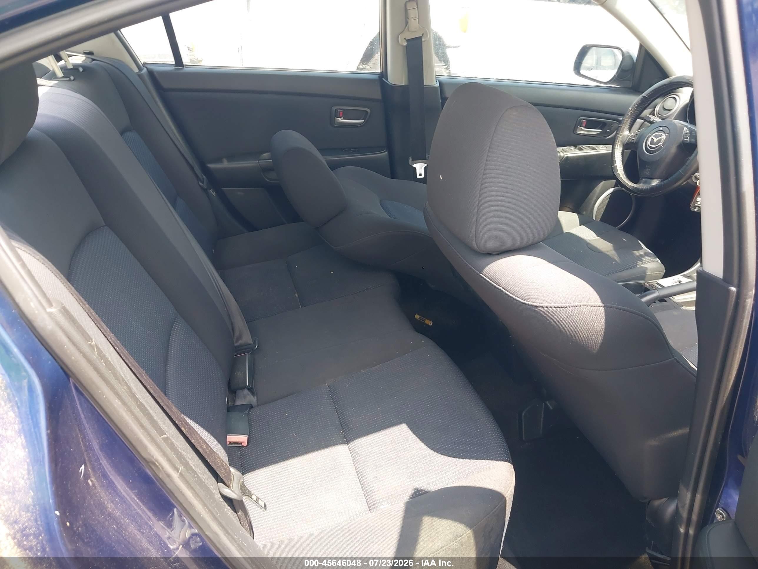 2006 Mazda Mazda3 S Blue vin: JM1BK123X61416060