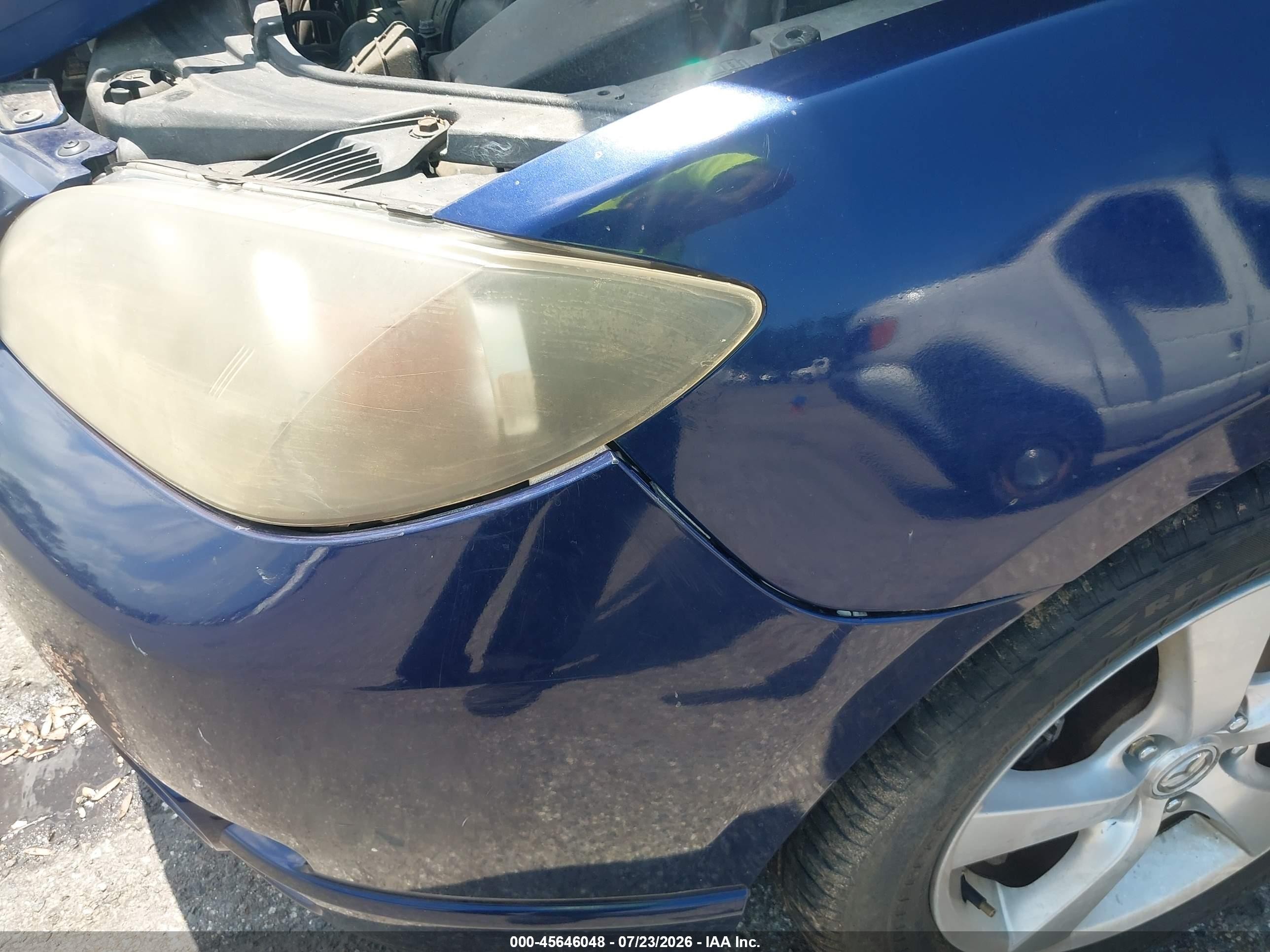 2006 Mazda Mazda3 S Blue vin: JM1BK123X61416060