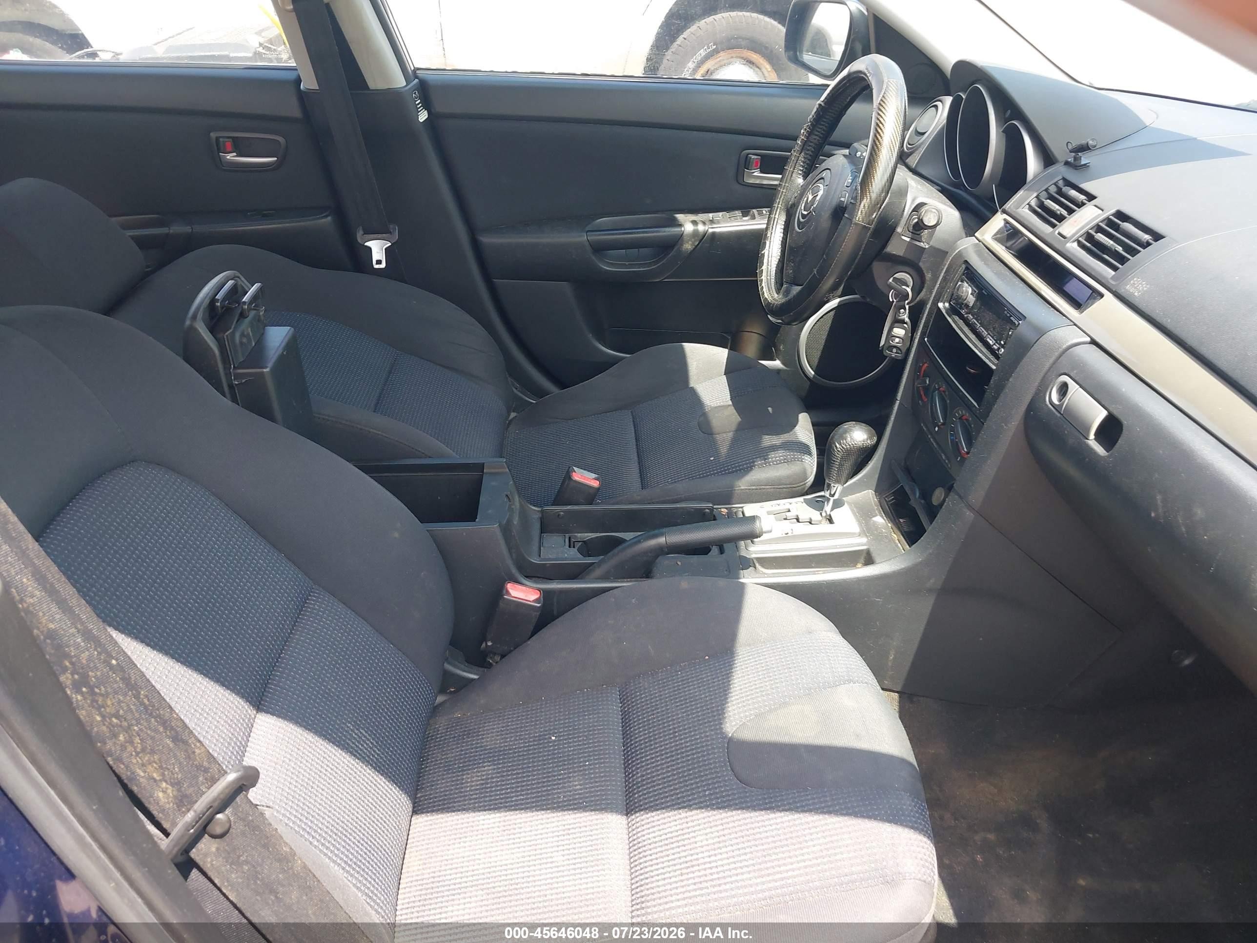 2006 Mazda Mazda3 S Blue vin: JM1BK123X61416060