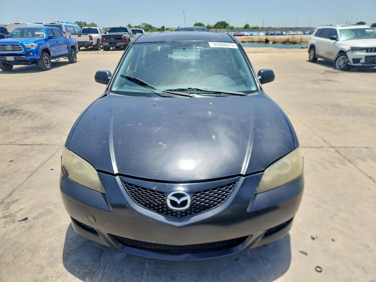 2004 Mazda 3 I Black vin: JM1BK12F041110265