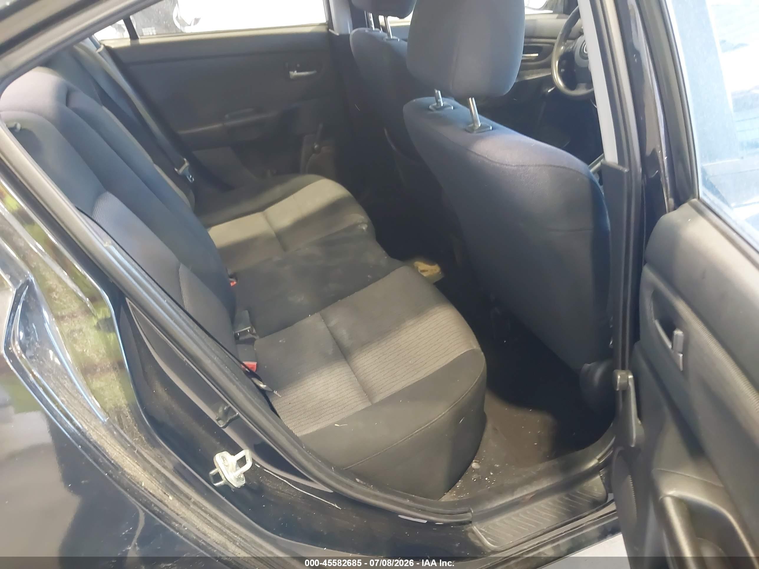 2007 Mazda Mazda3 I Sport Черный vin: JM1BK12F071628333