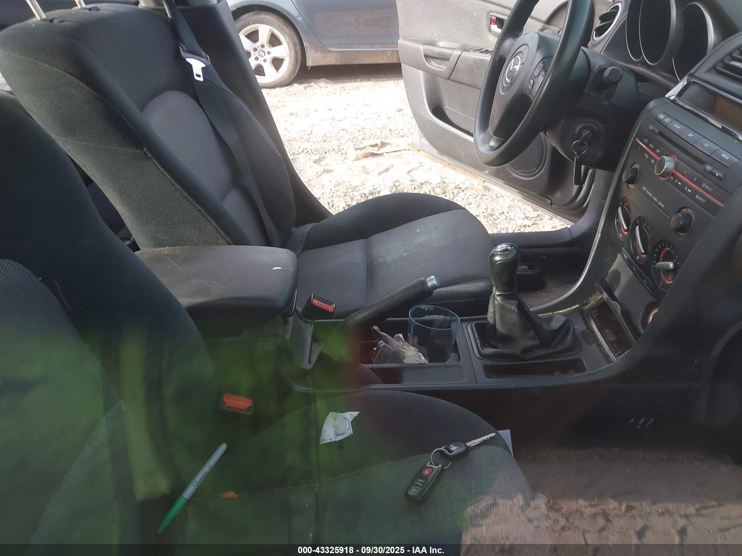 2007 Mazda 3 I Серый vin: JM1BK12F071628879