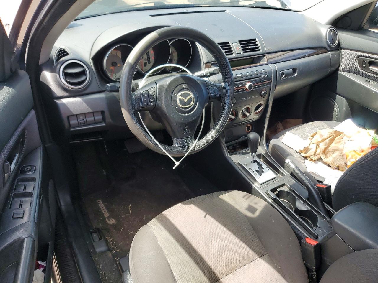 2007 Mazda 3 I Gray vin: JM1BK12F071688709