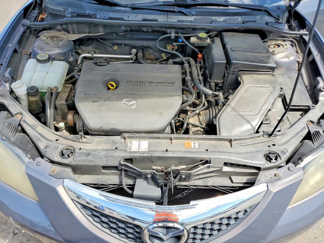 2007 Mazda 3 I Gray vin: JM1BK12F071688709