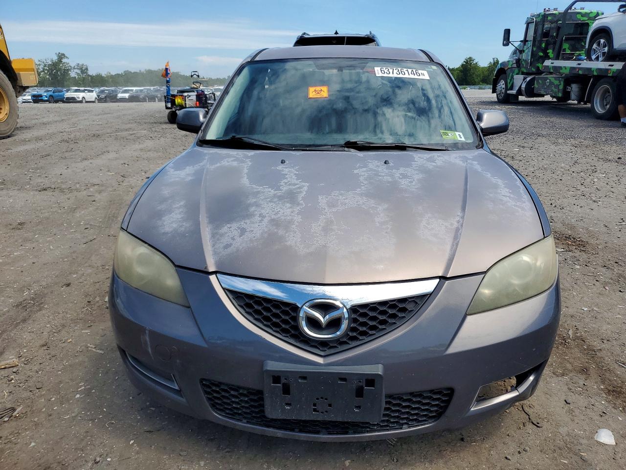 2007 Mazda 3 I Gray vin: JM1BK12F071688709