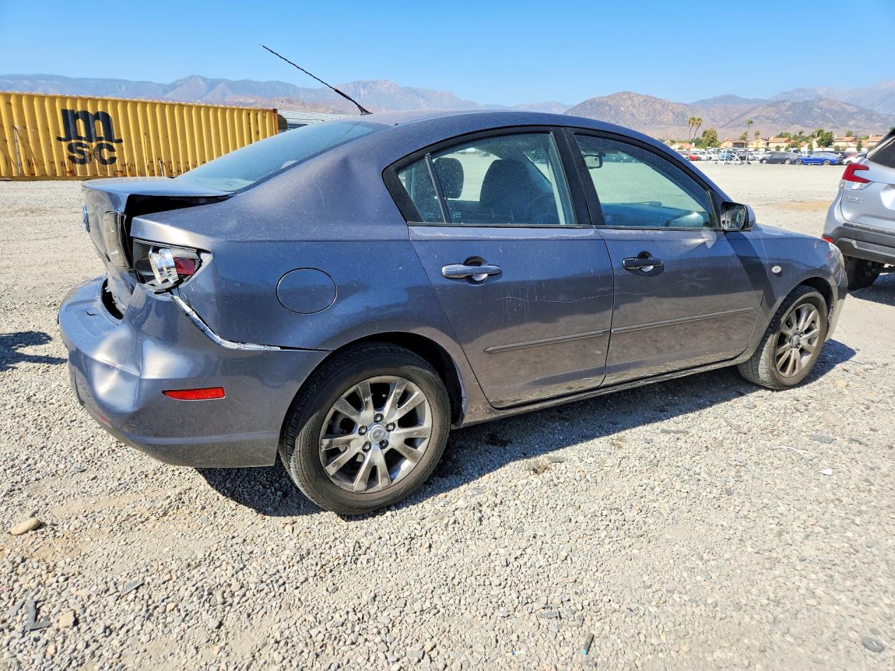 2007 Mazda 3 I Gray vin: JM1BK12F071763618