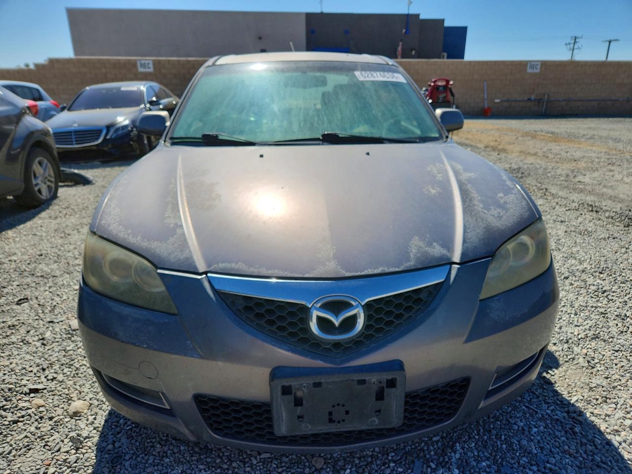 2007 Mazda 3 I Gray vin: JM1BK12F071763618