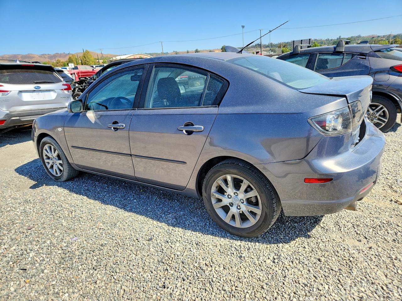 2007 Mazda 3 I Gray vin: JM1BK12F071763618