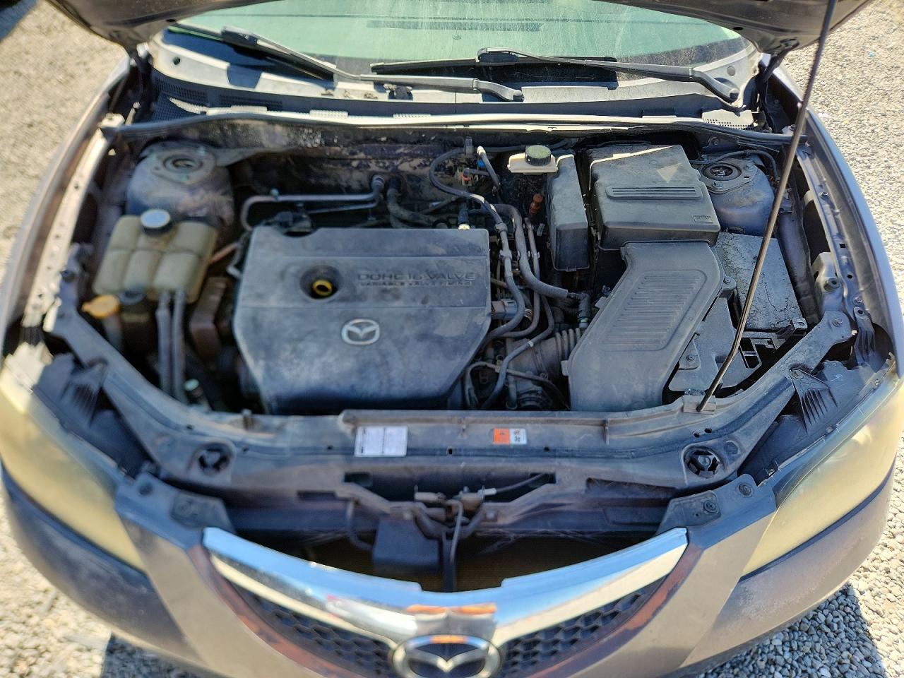 2007 Mazda 3 I Gray vin: JM1BK12F071763618